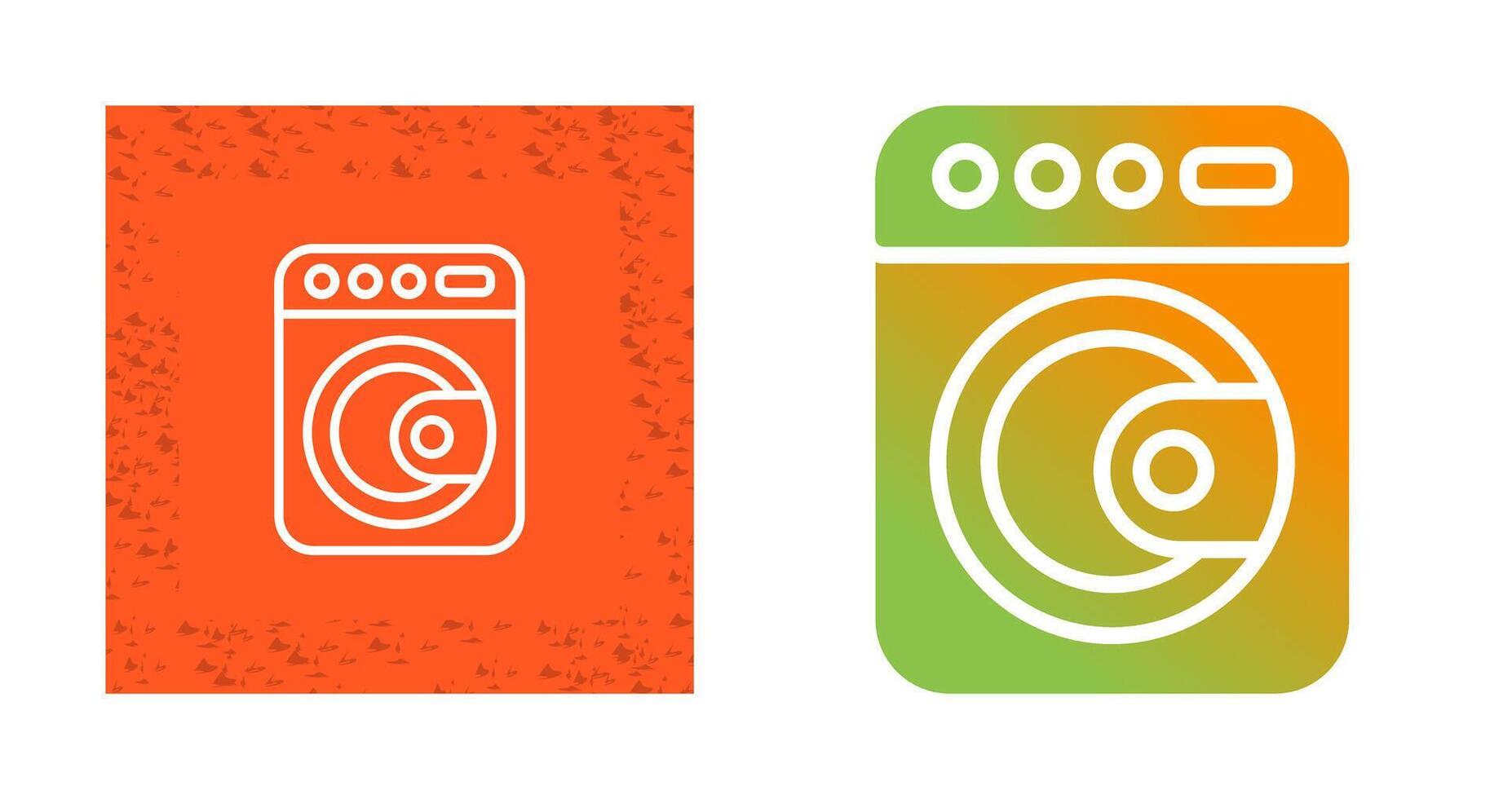 Washing Machine Vector Icon