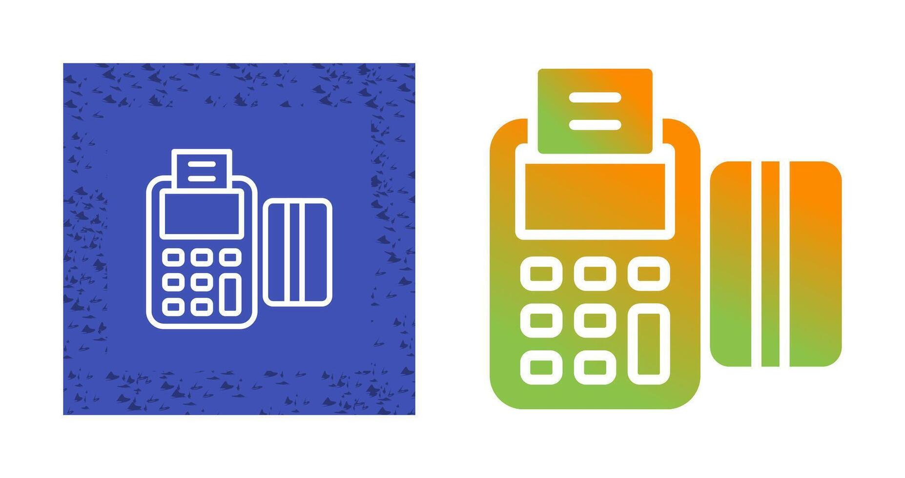 Point of Sale System Vector Icon