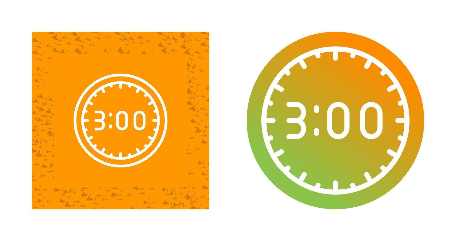 Clock Vector Icon