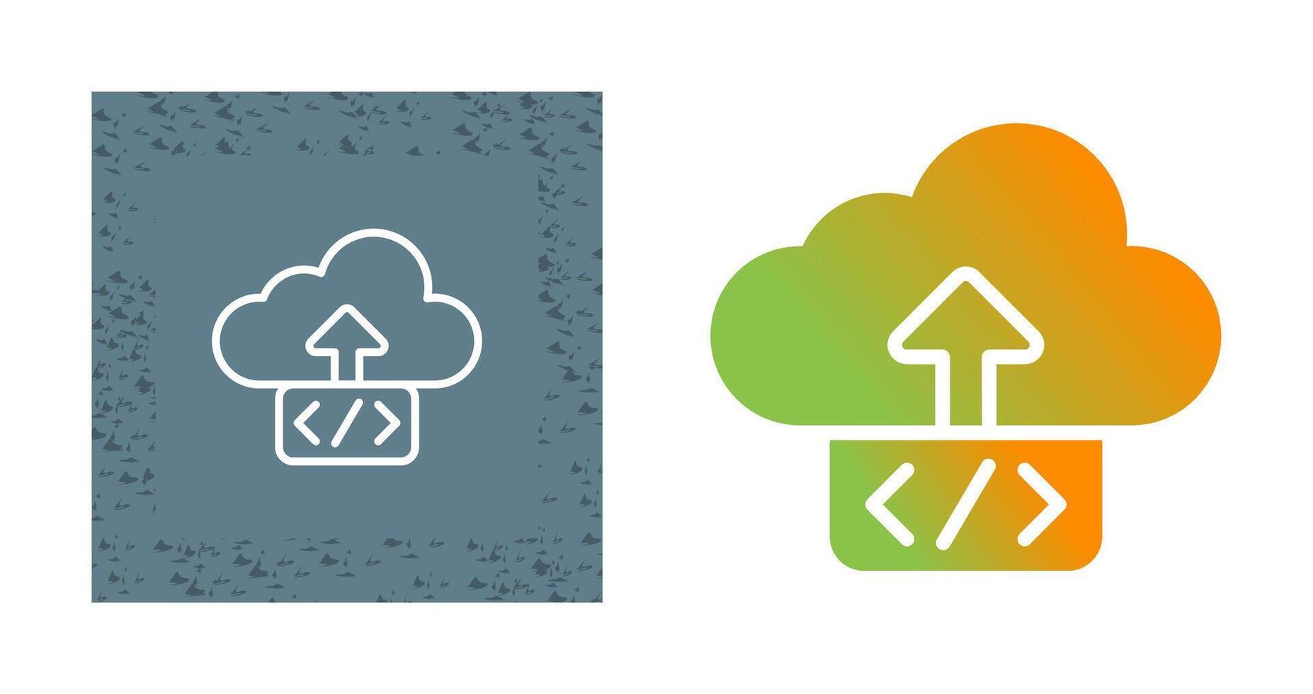 Cloud Deployment Vector Icon