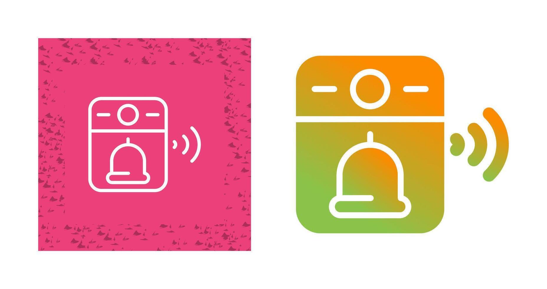 Video Doorbell Vector Icon