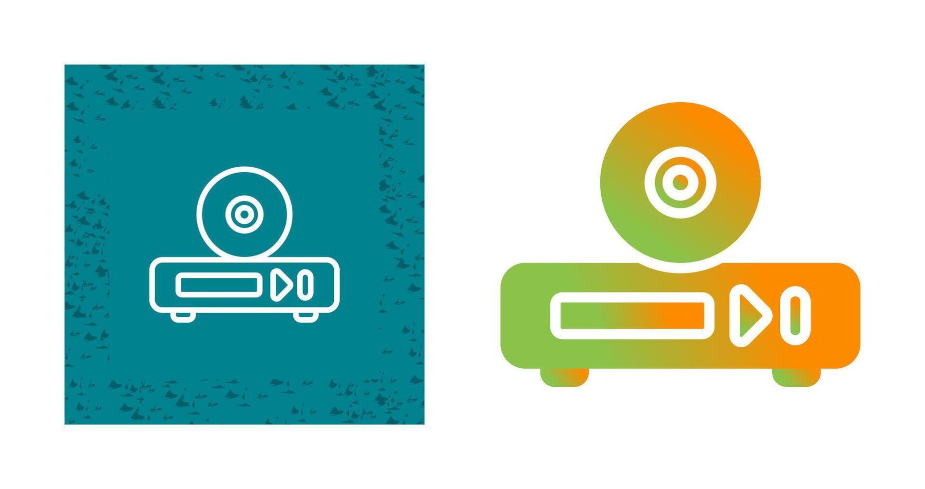 DVD Drive Vector Icon