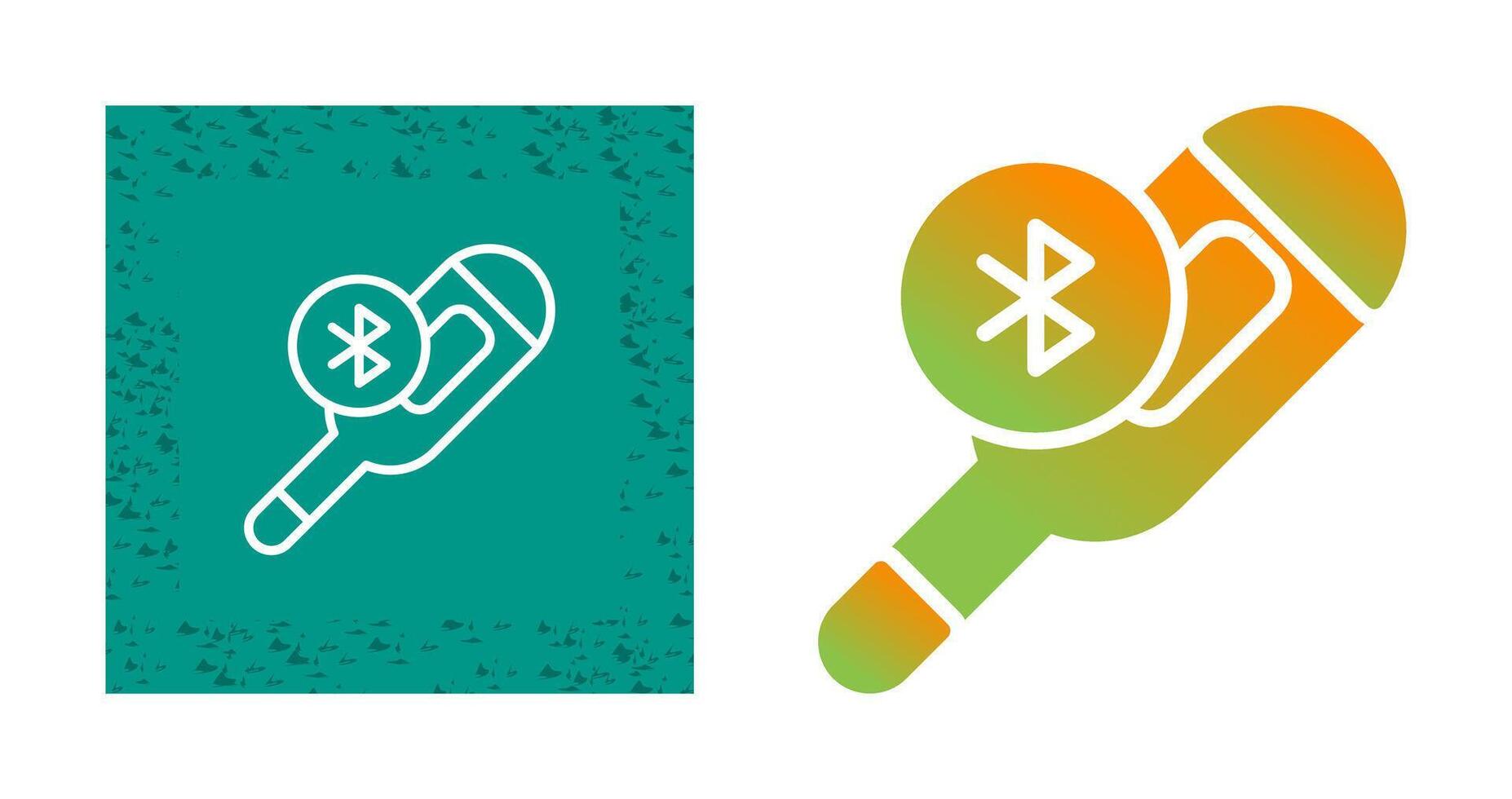 Bluetooth Thermometer Vector Icon
