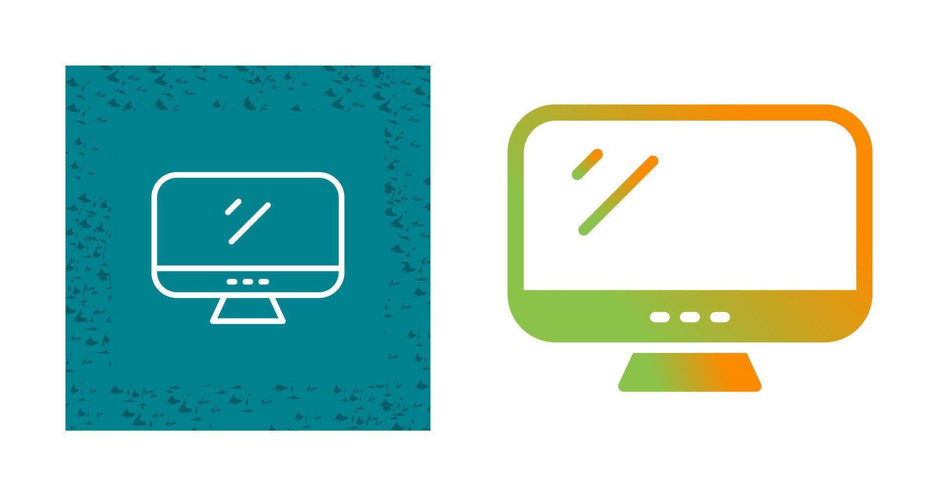 Monitor Vector Icon