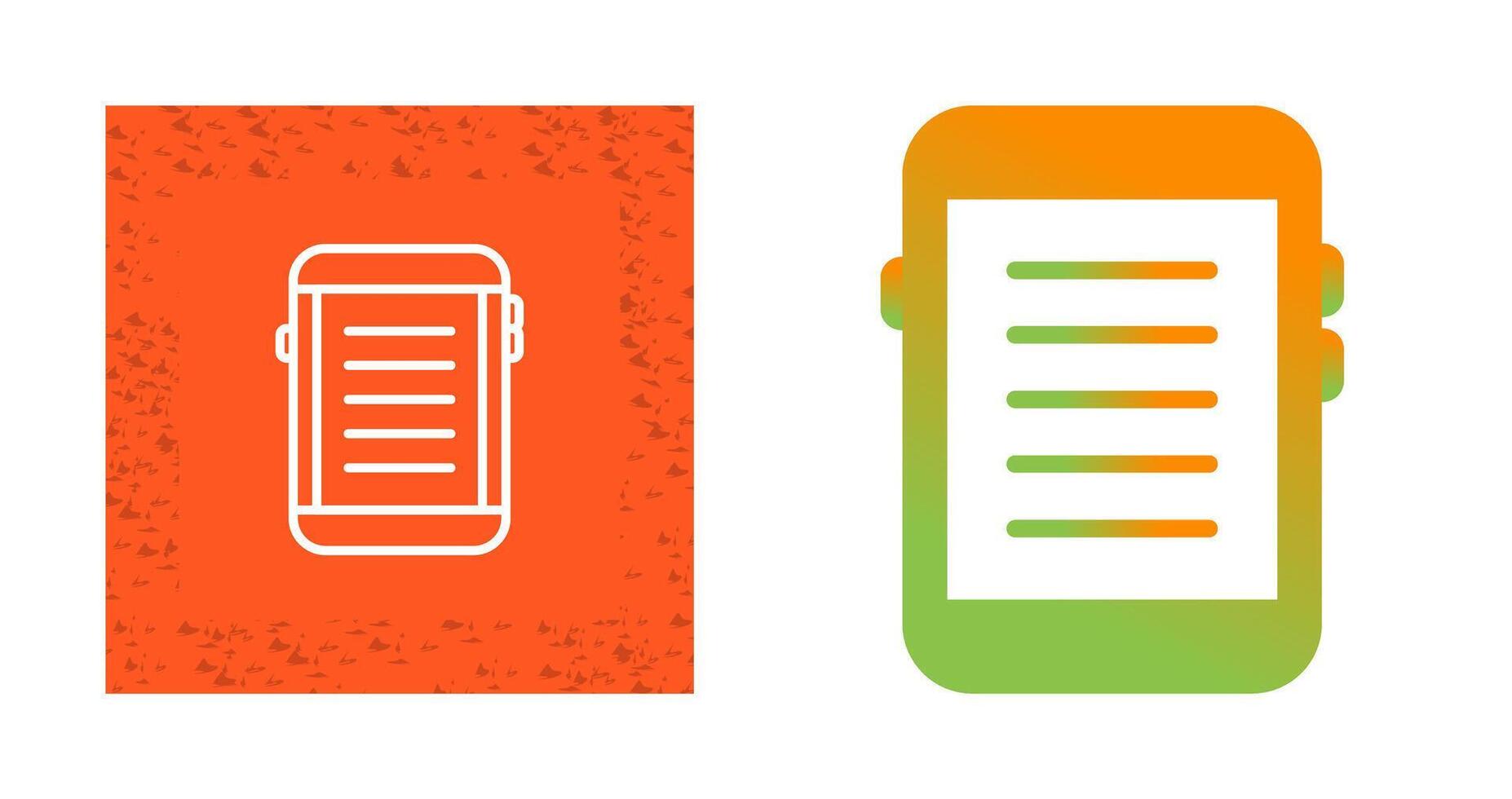 E-reader Vector Icon