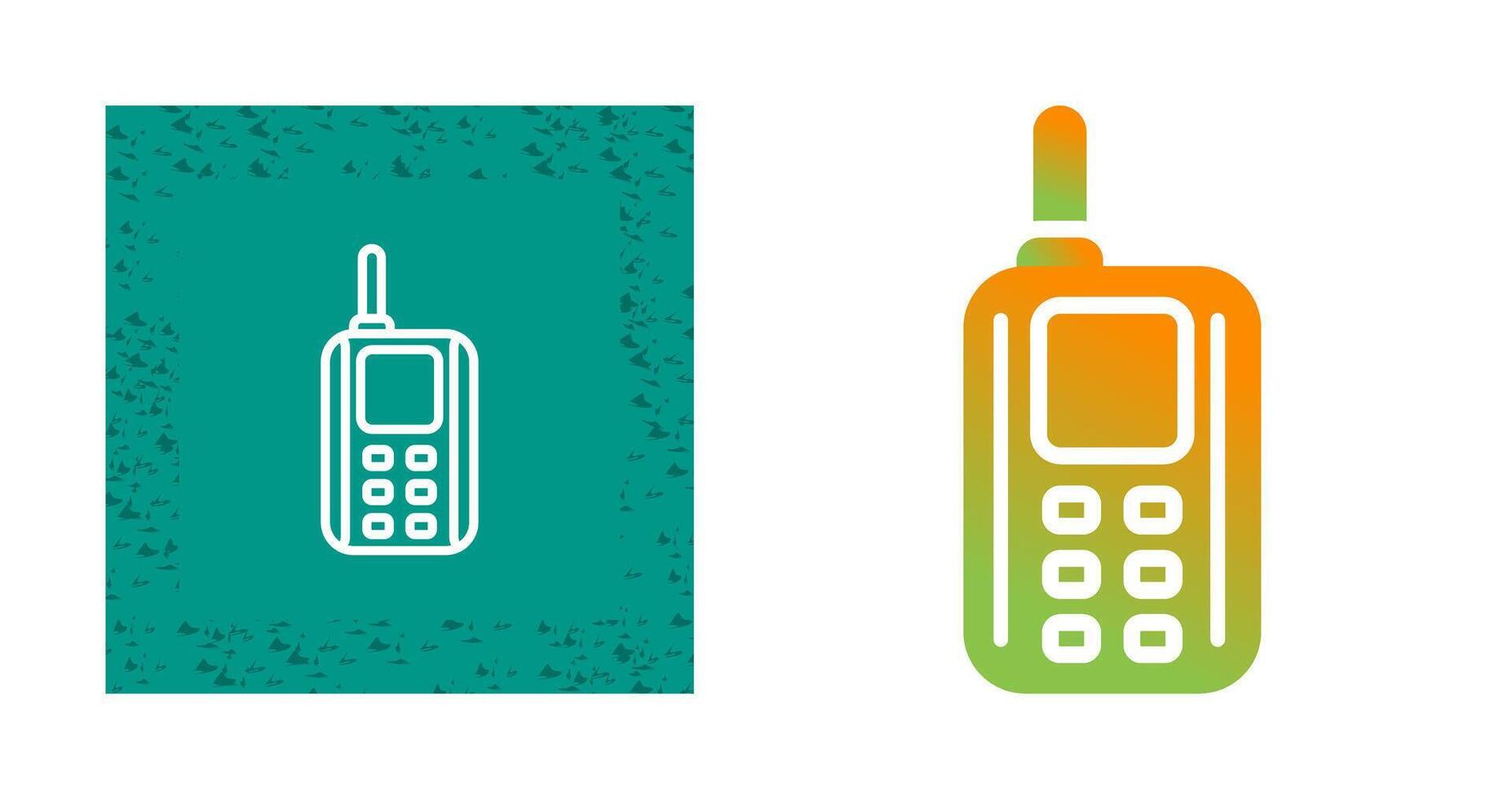 Walkie Talkie Vector Icon