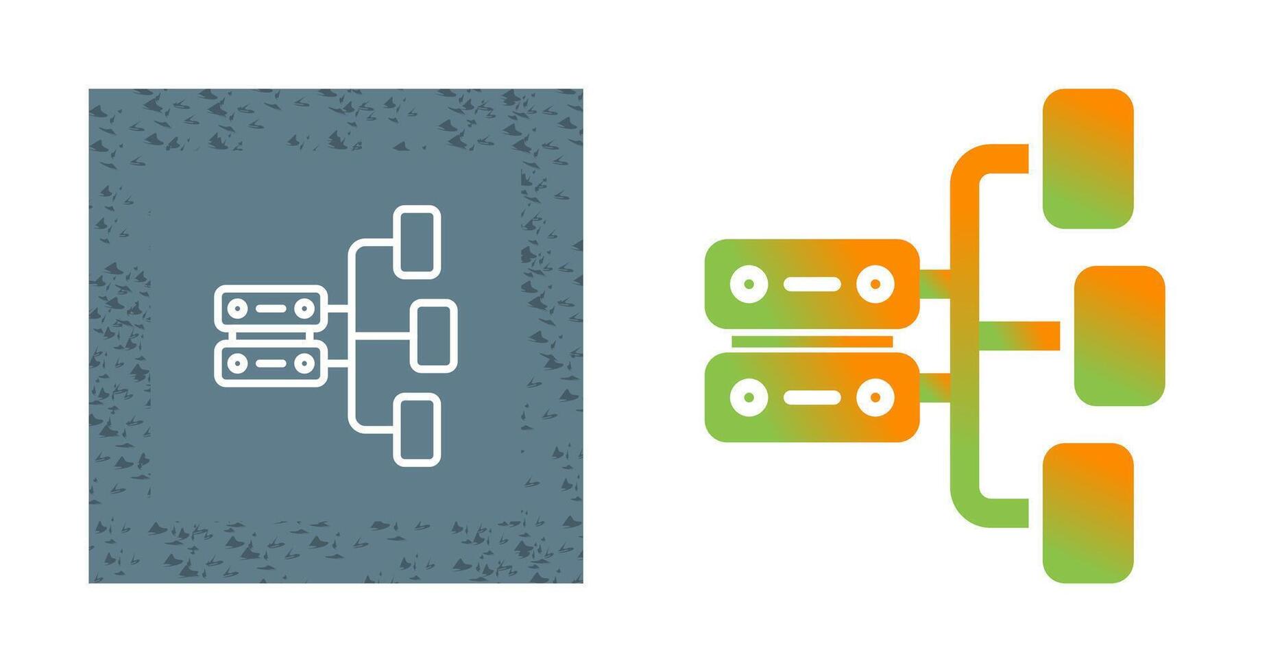 Data Architecture Vector Icon