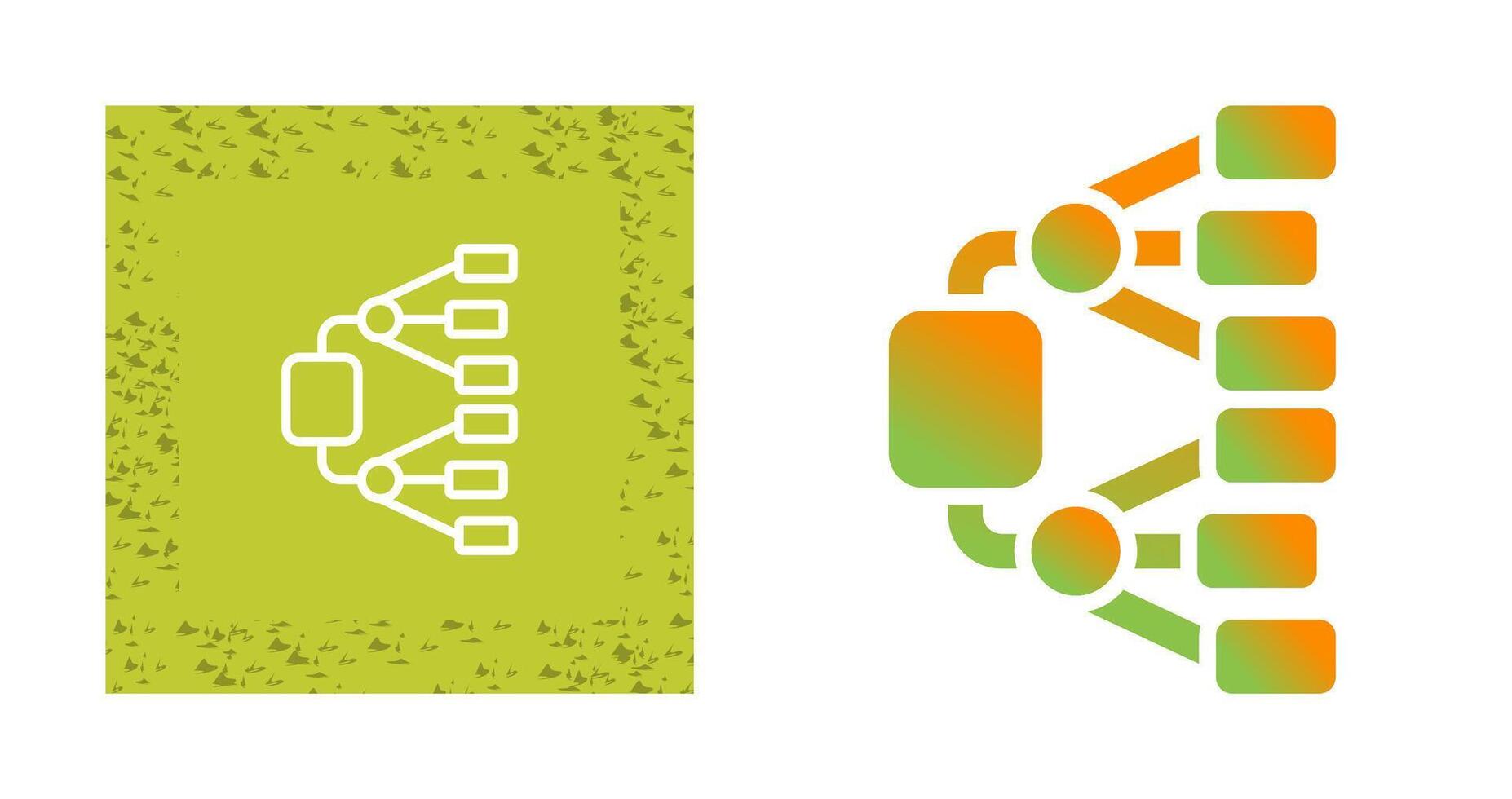 Network Diagram Vector Icon