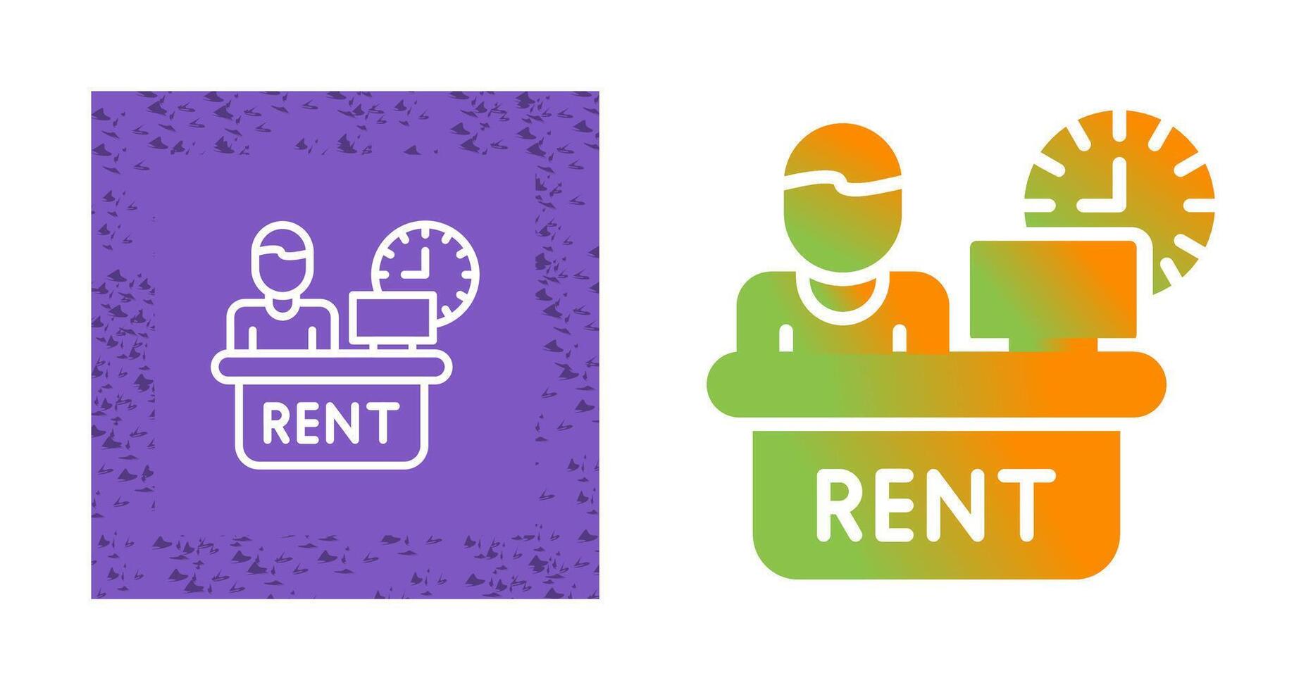 Rental Service Vector Icon