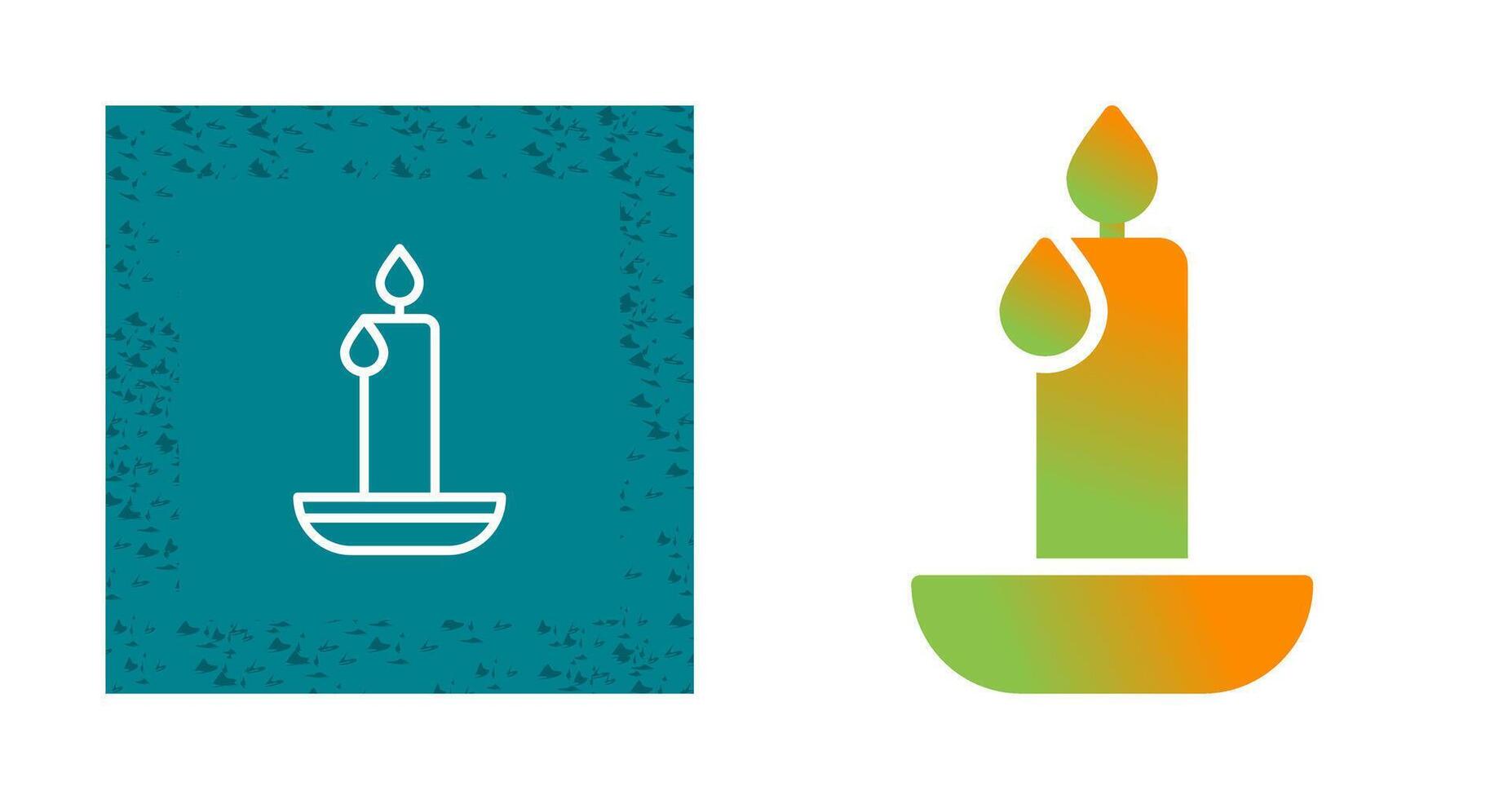 Emergency candle Vector Icon