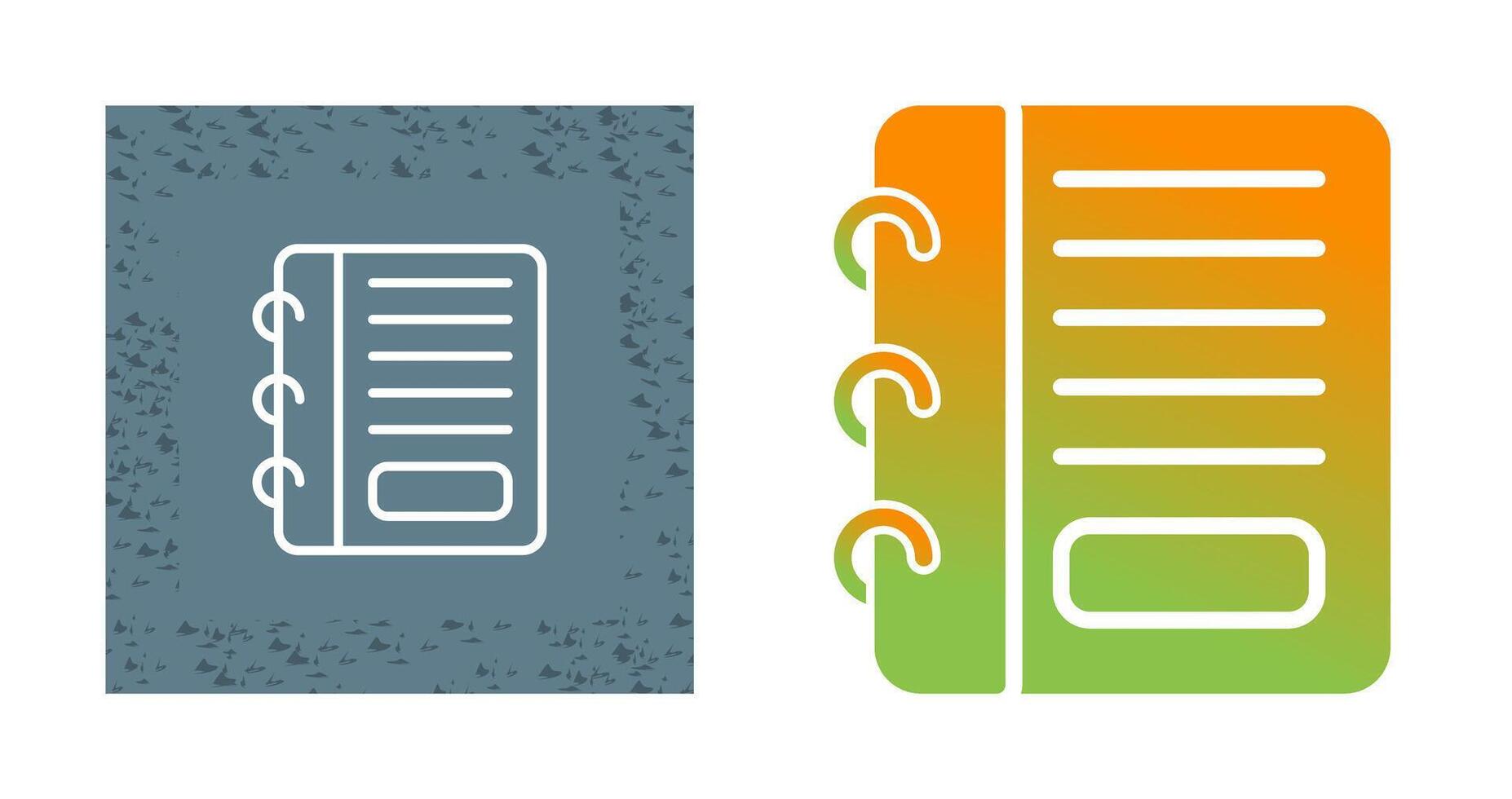 Notepad Vector Icon