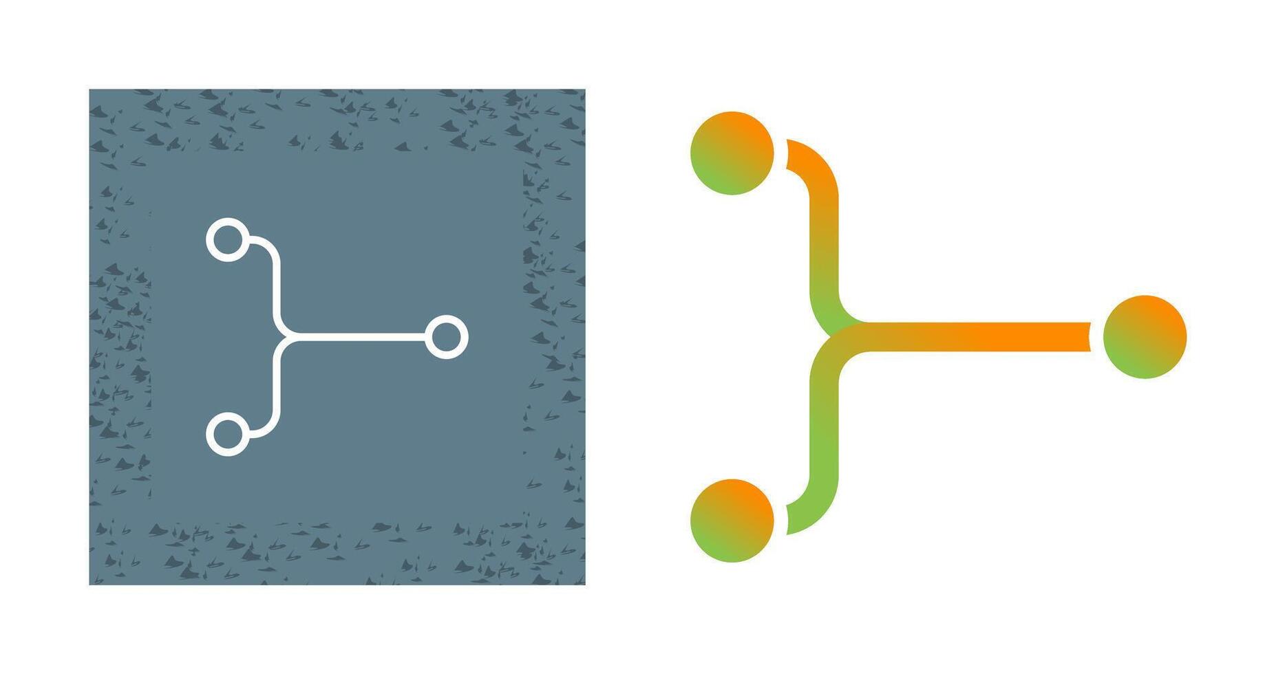 Convergence Vector Icon