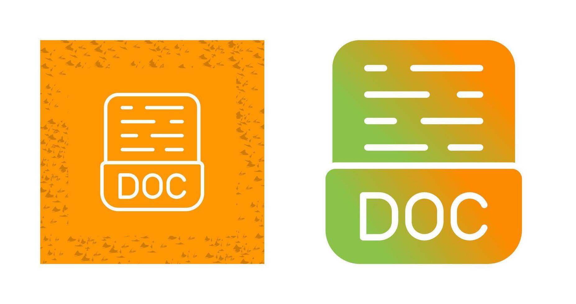 DOC Vector Icon