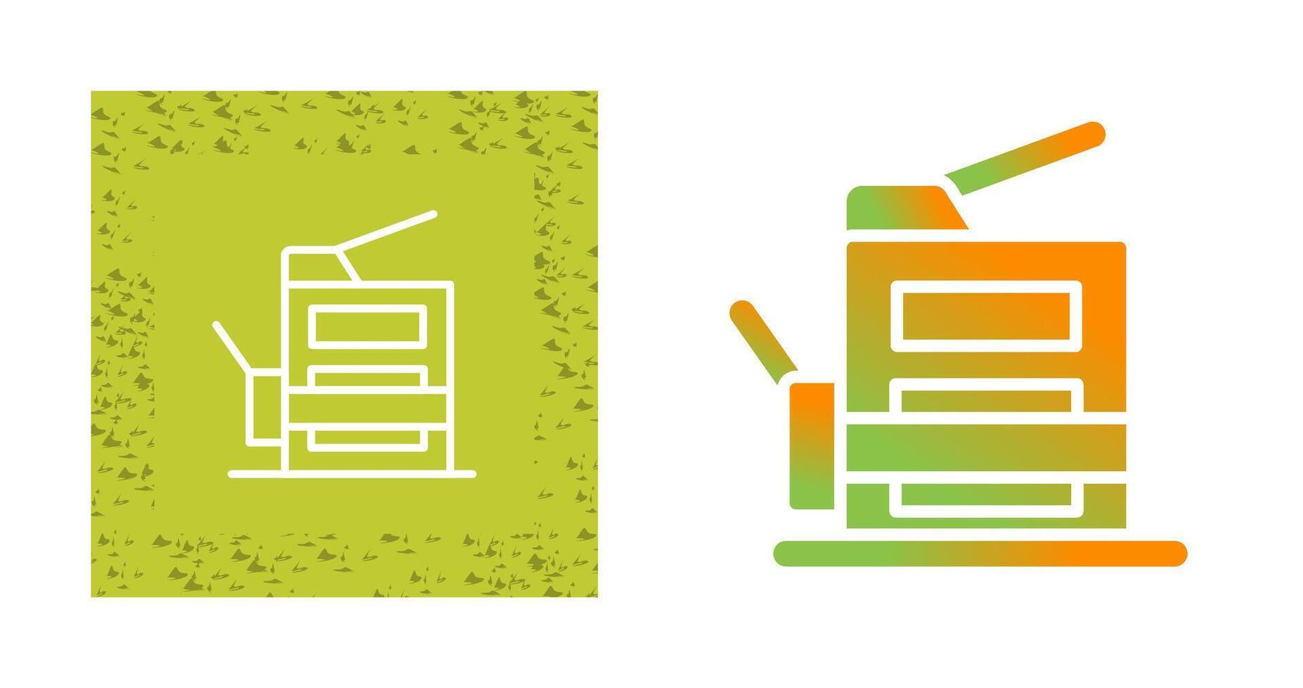 Copy Machine Vector Icon