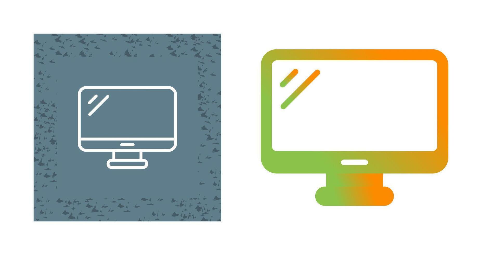 Monitor Vector Icon