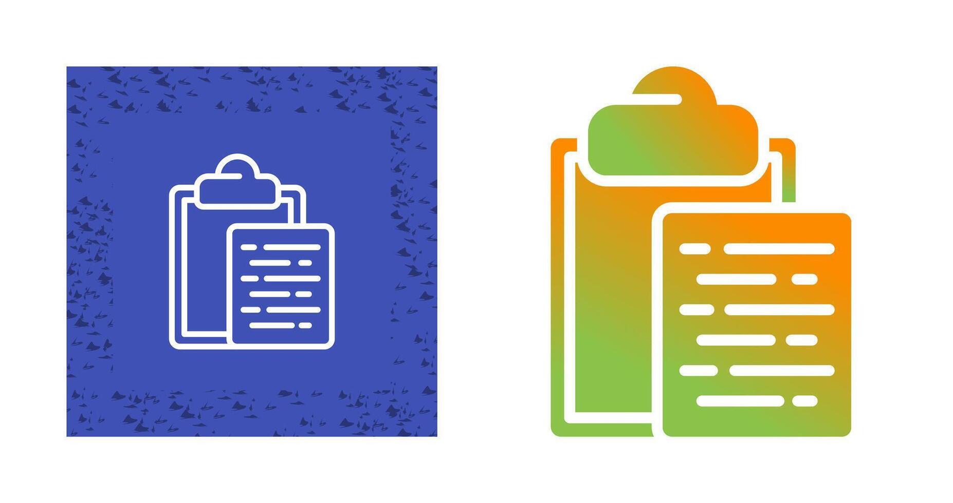 Document Paste Vector Icon