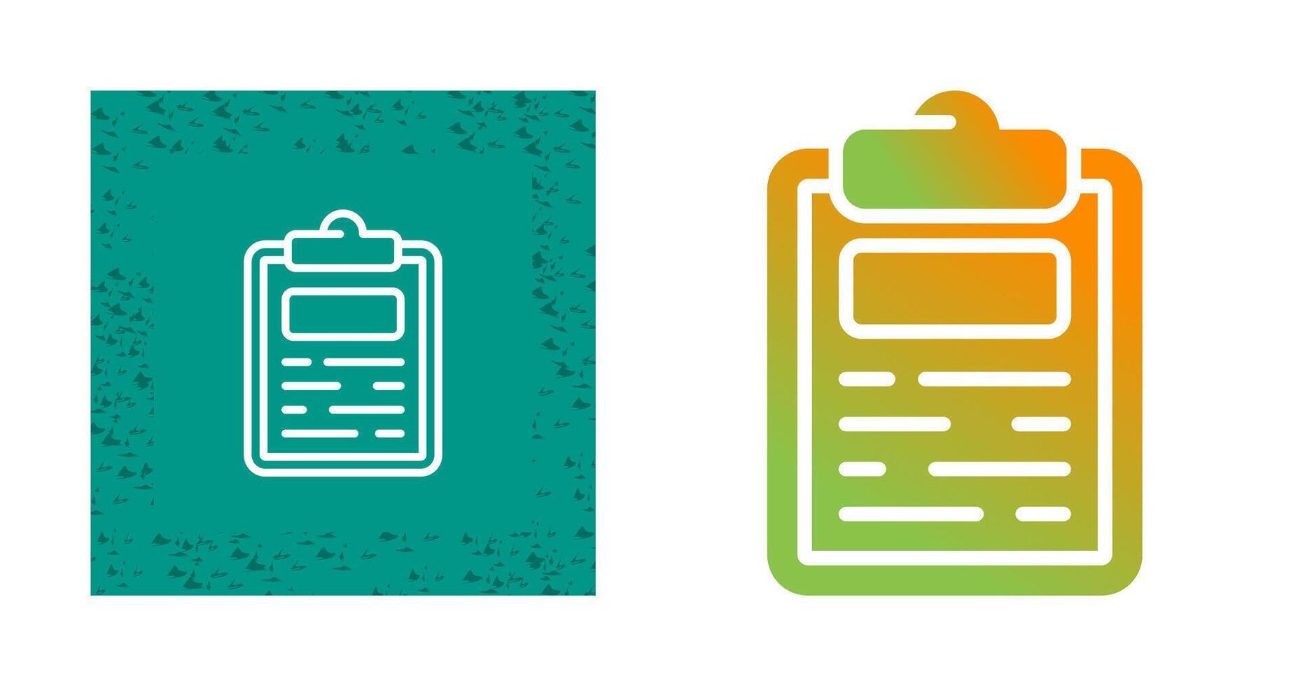 Clipboard Vector Icon