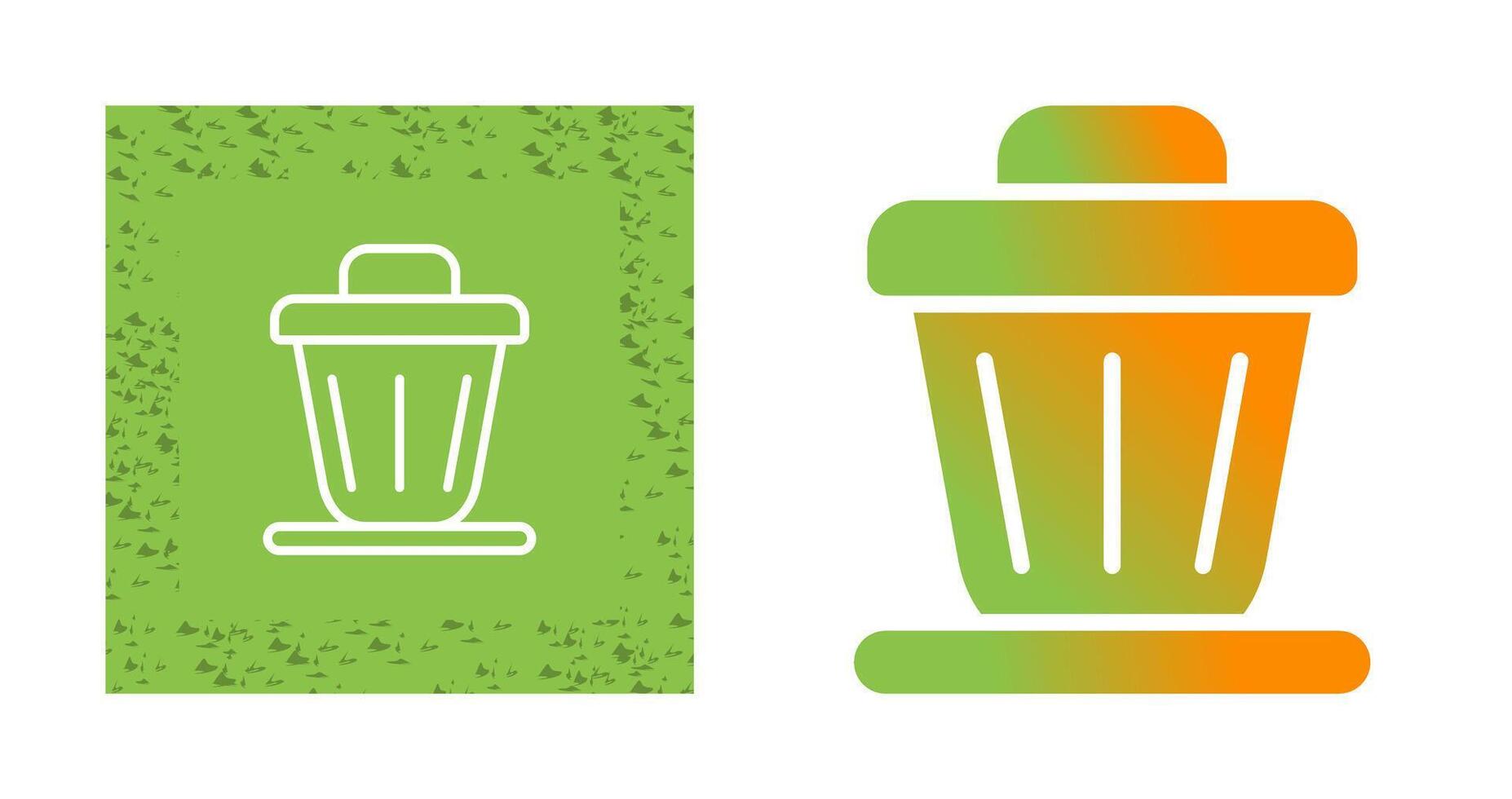 Trash bin Vector Icon