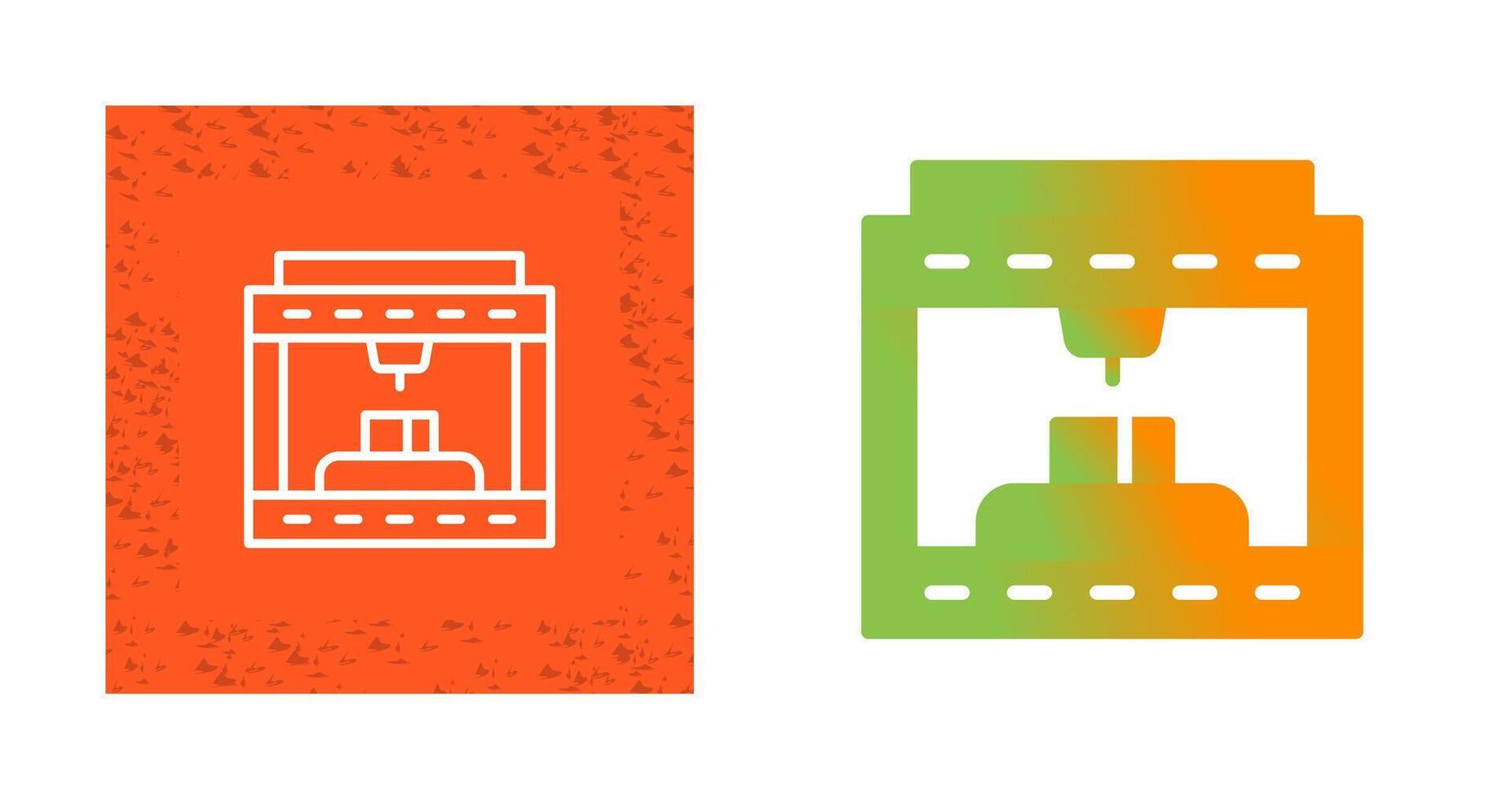 3d Printing Vector Icon