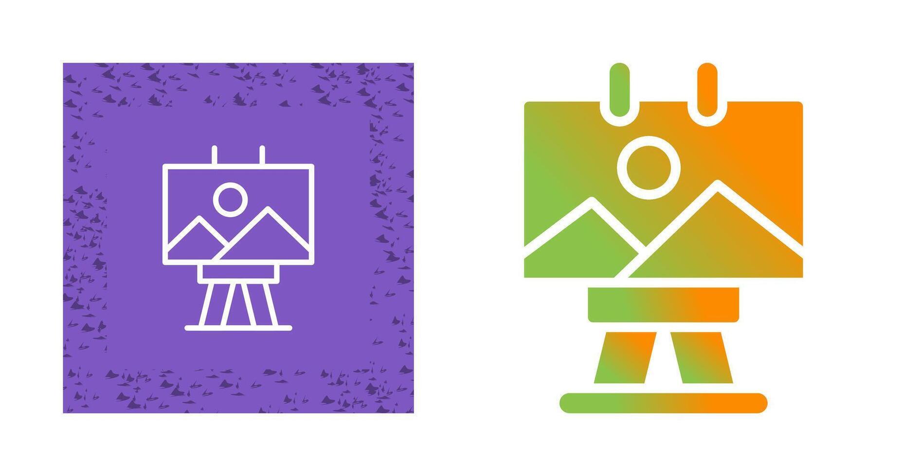 Canvas Vector Icon