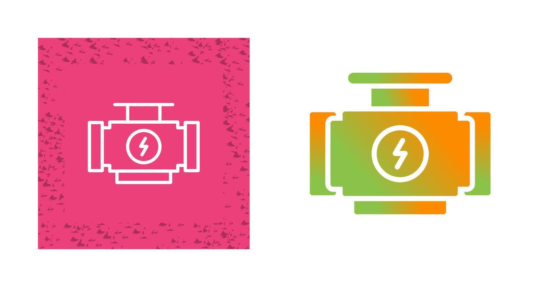 Car Engine Vector Icon