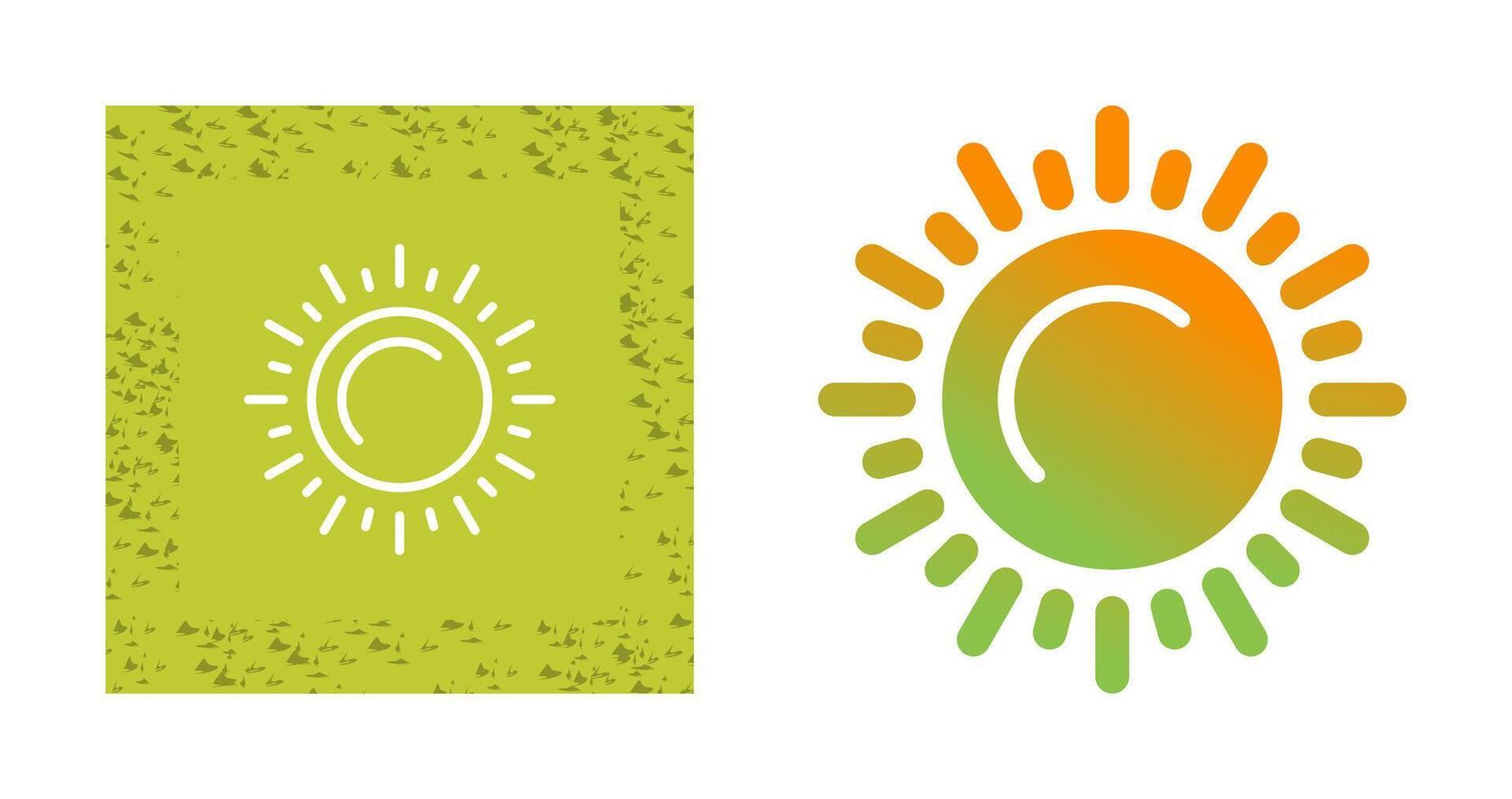 Sun Vector Icon