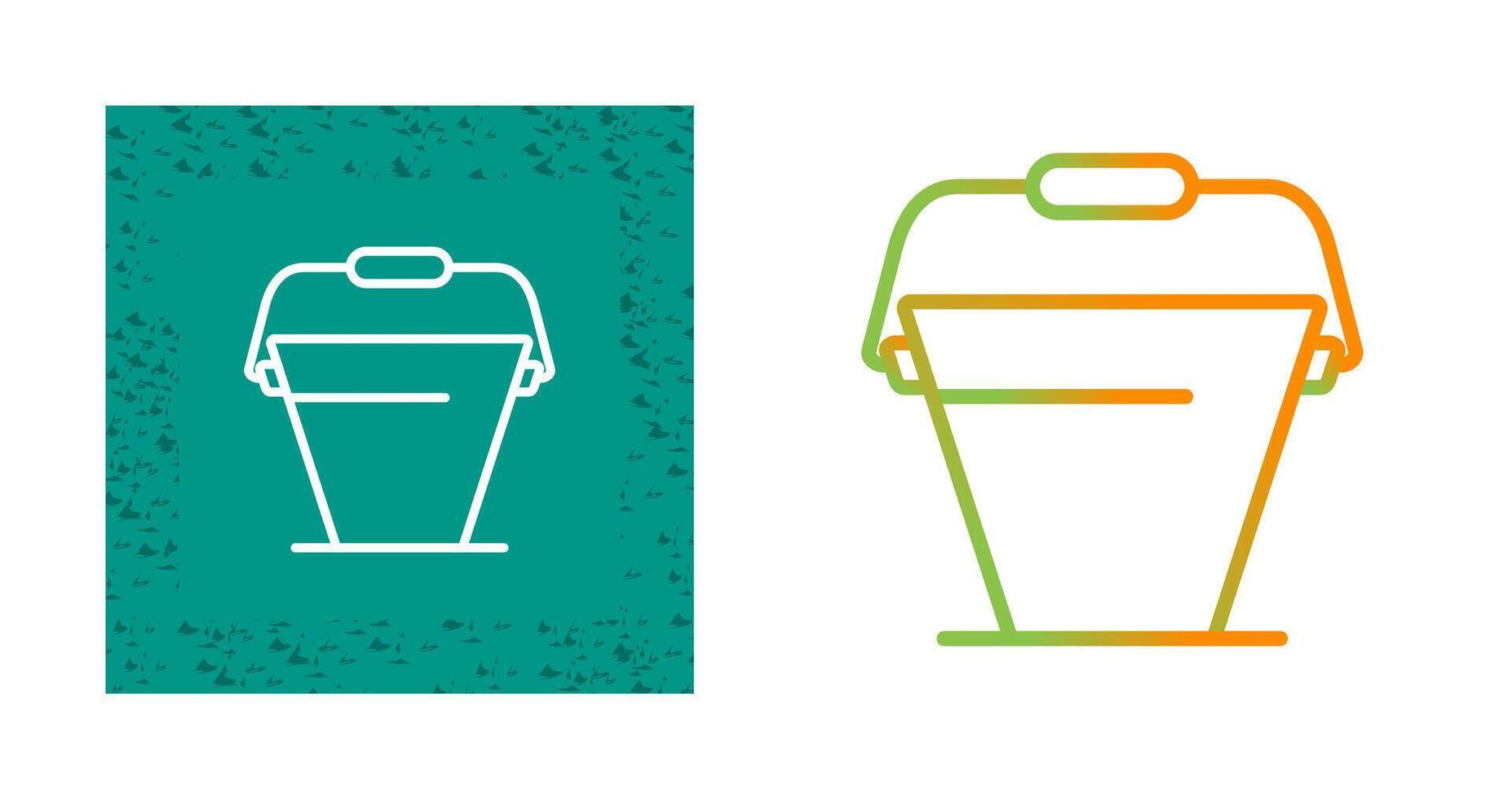 Bucket Vector Icon