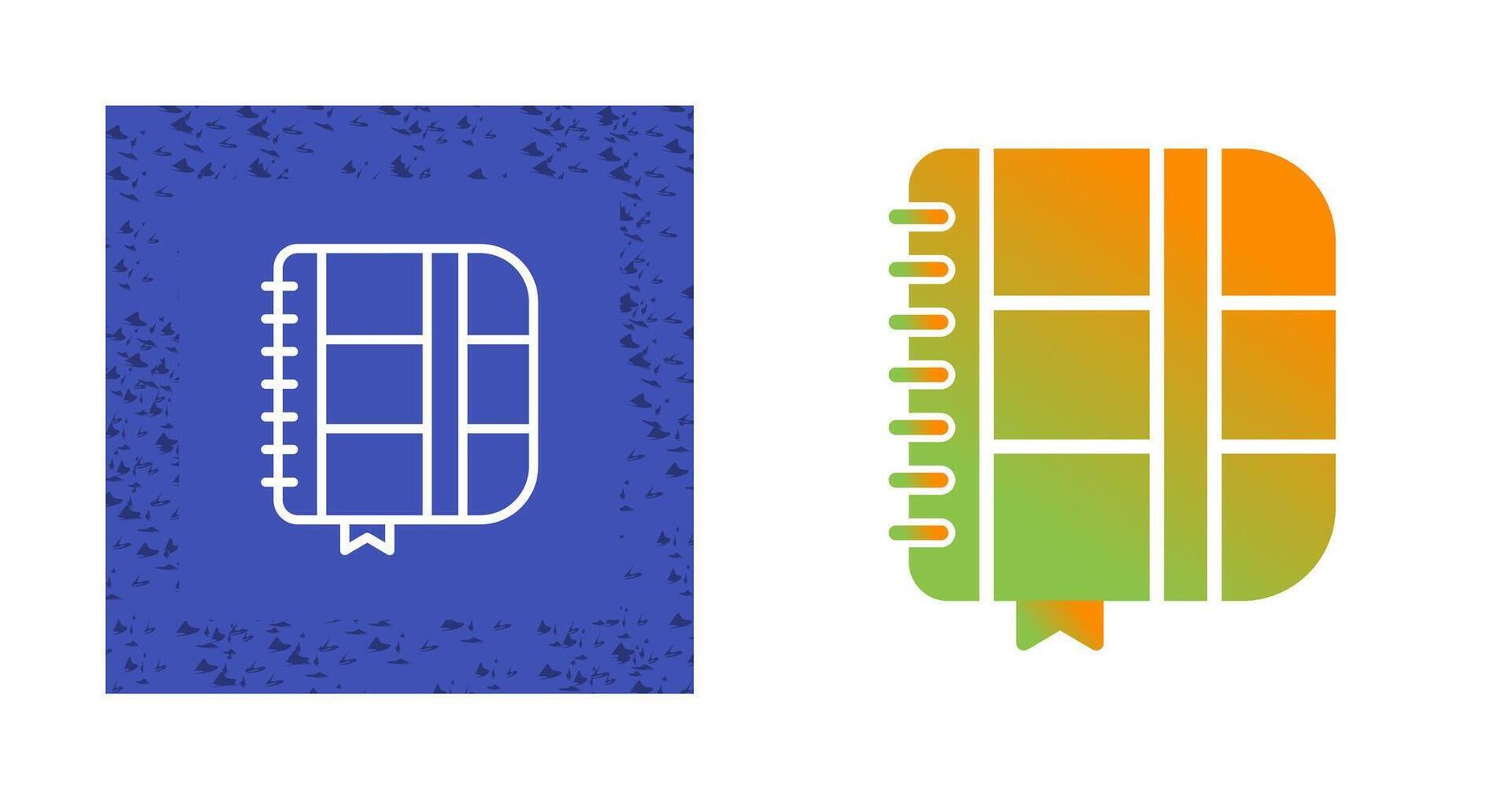 Notebook Vector Icon