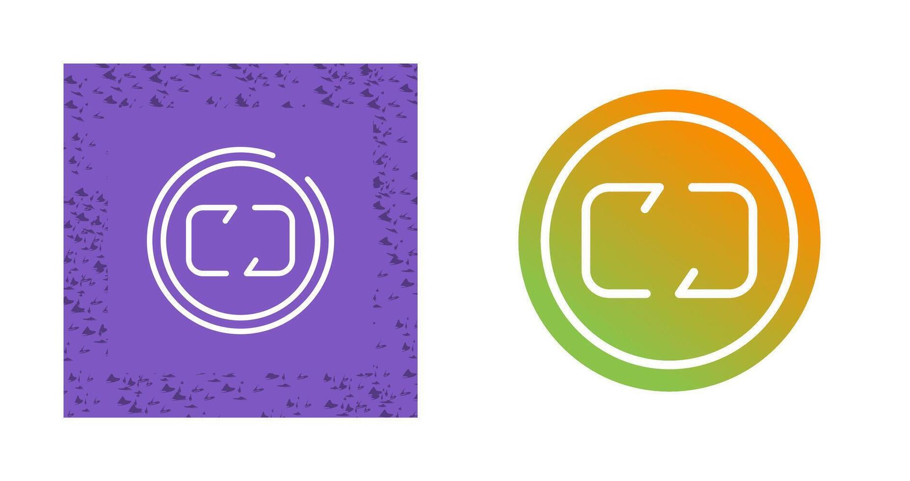 Repeat Icon Vector Icon