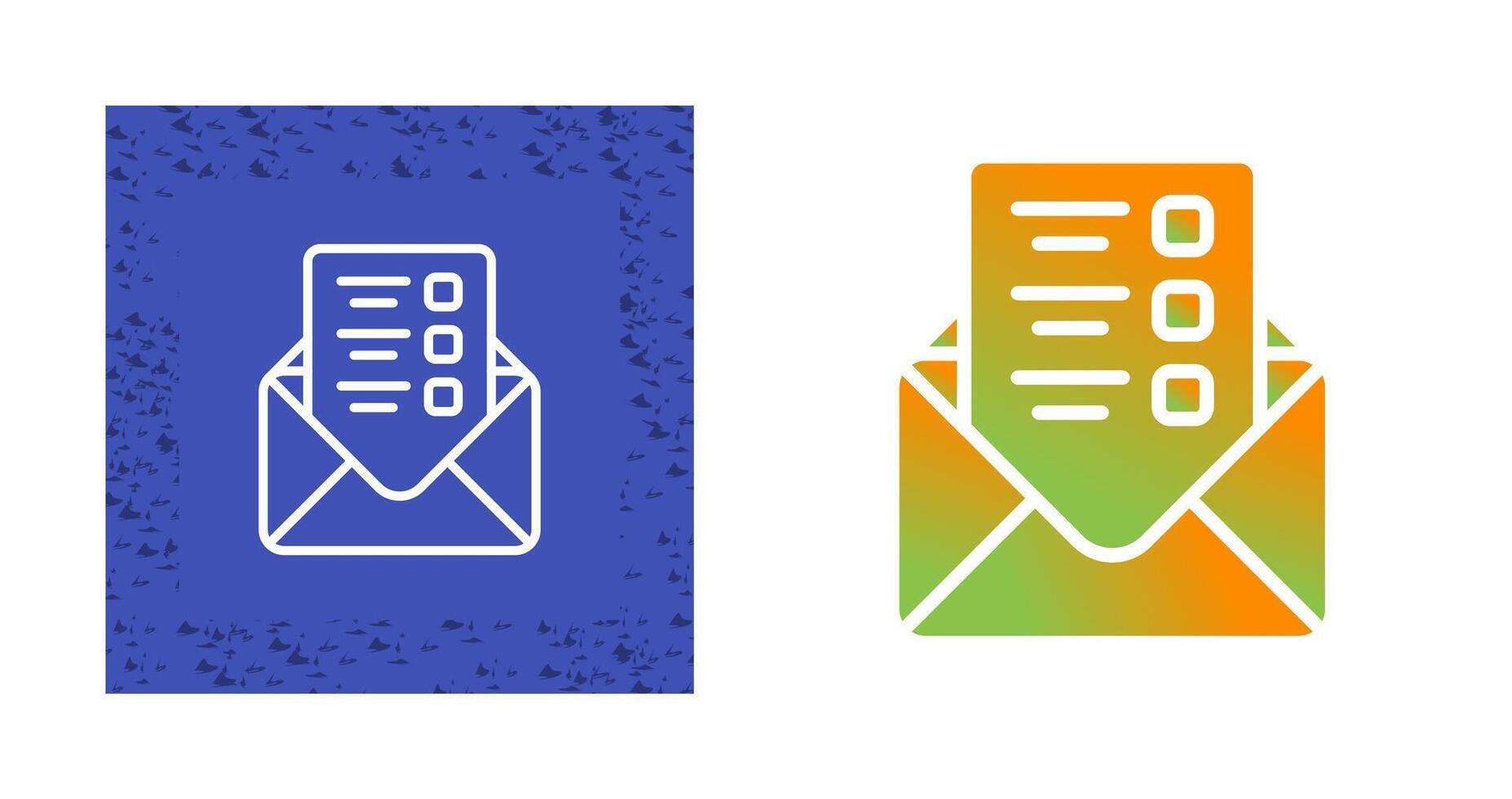 Mailing Lists Vector Icon