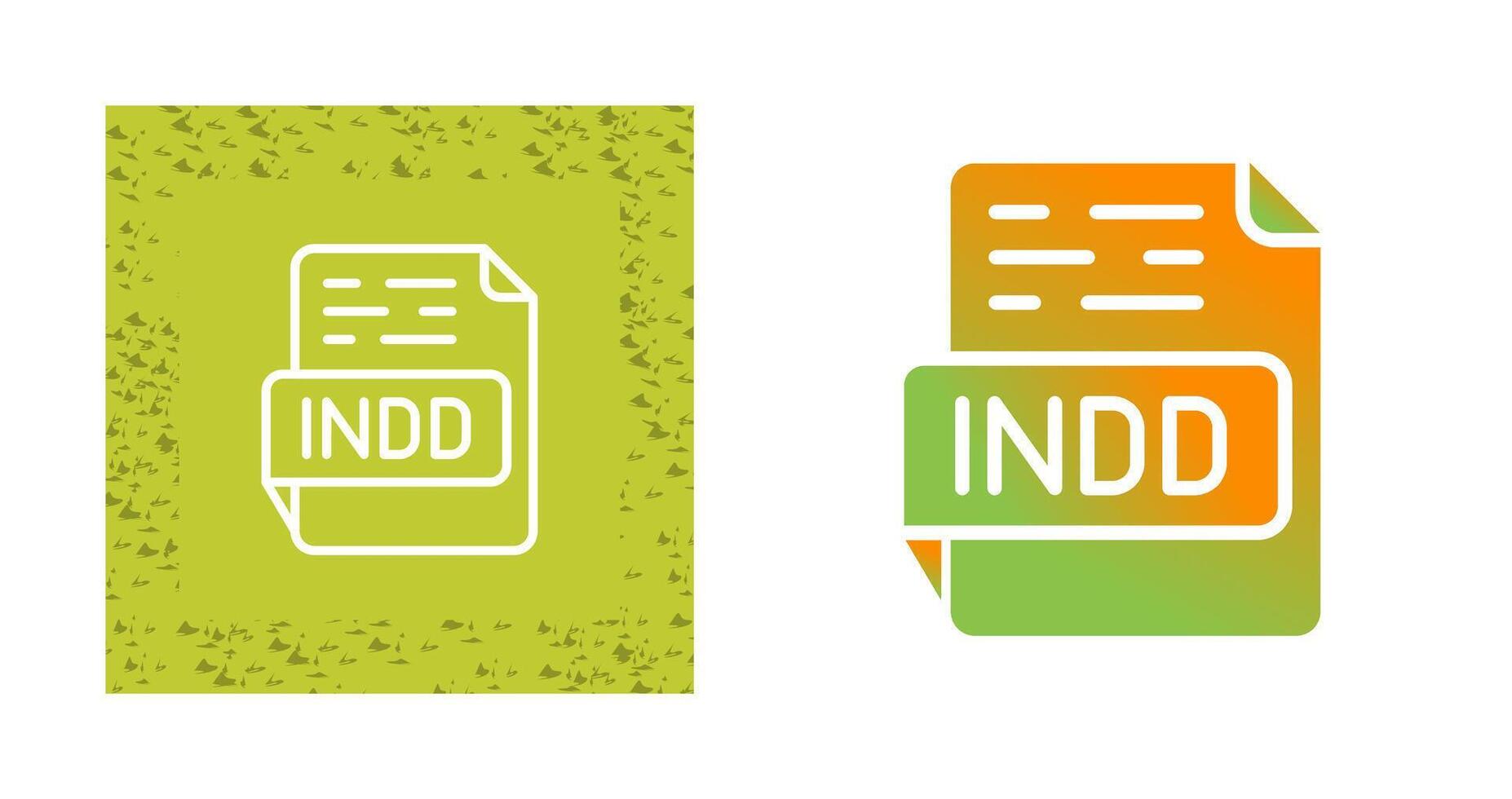 INDD Vector Icon