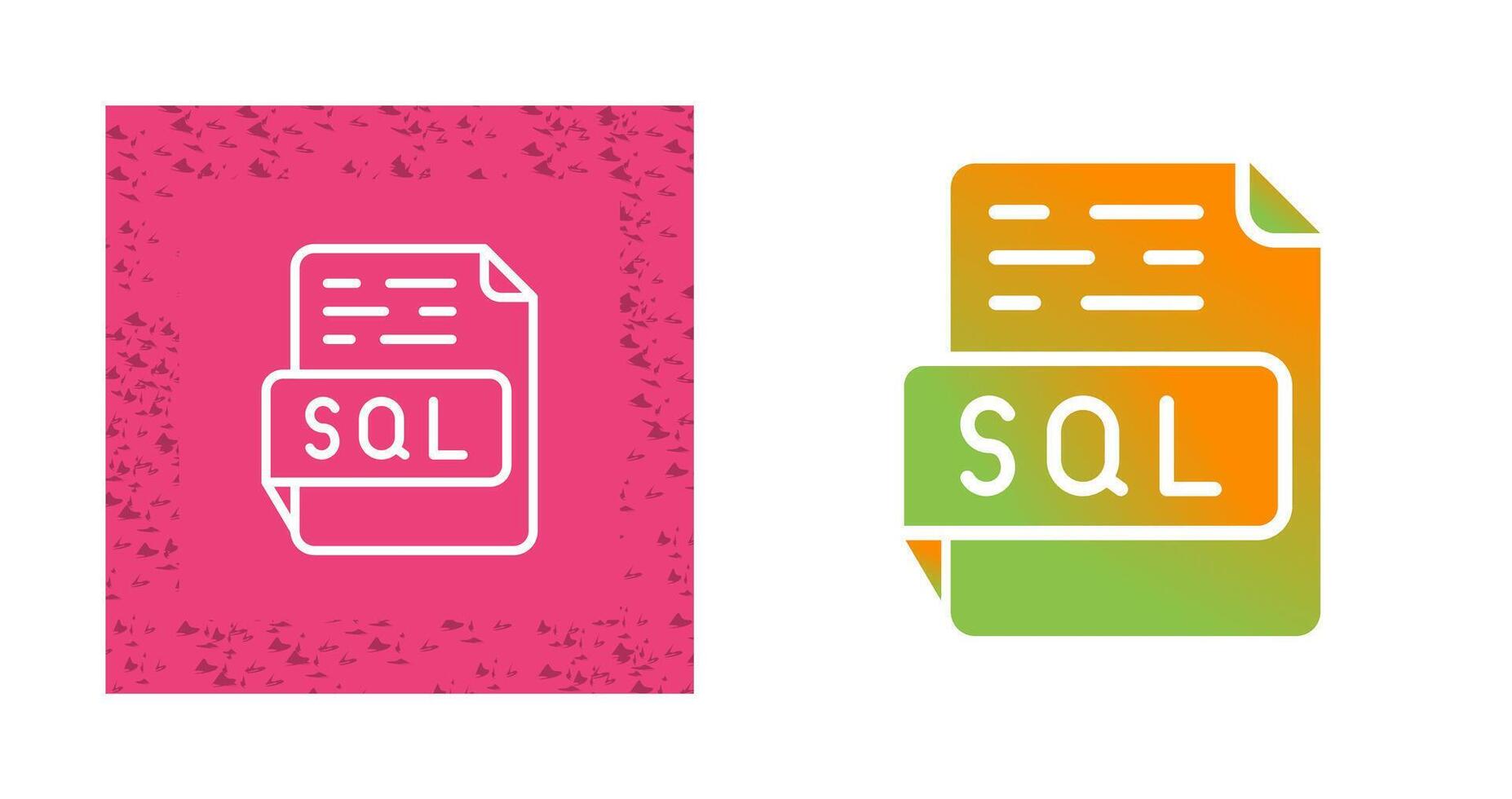 SQL Vector Icon