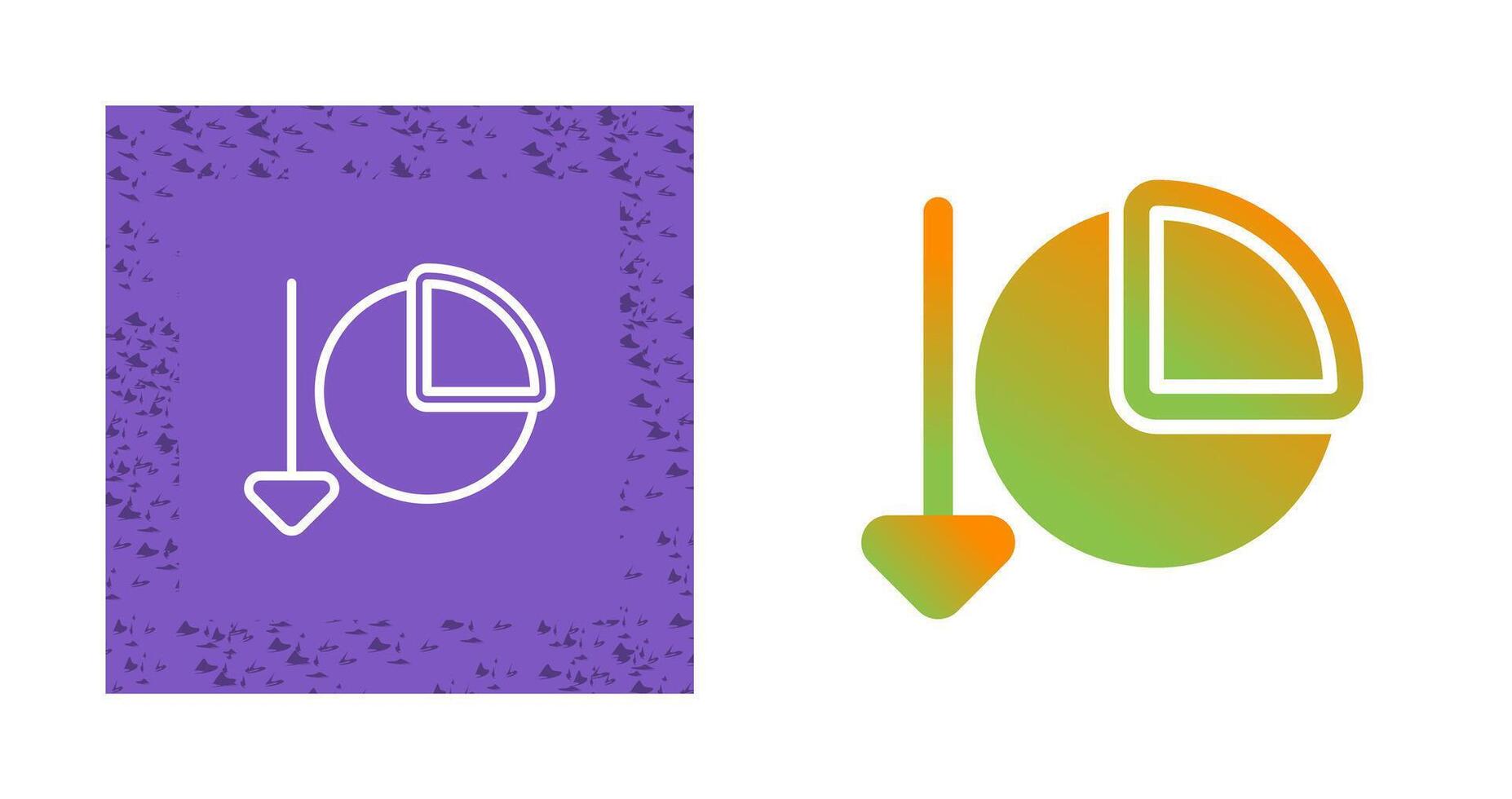 Chart Decreasing Vector Icon