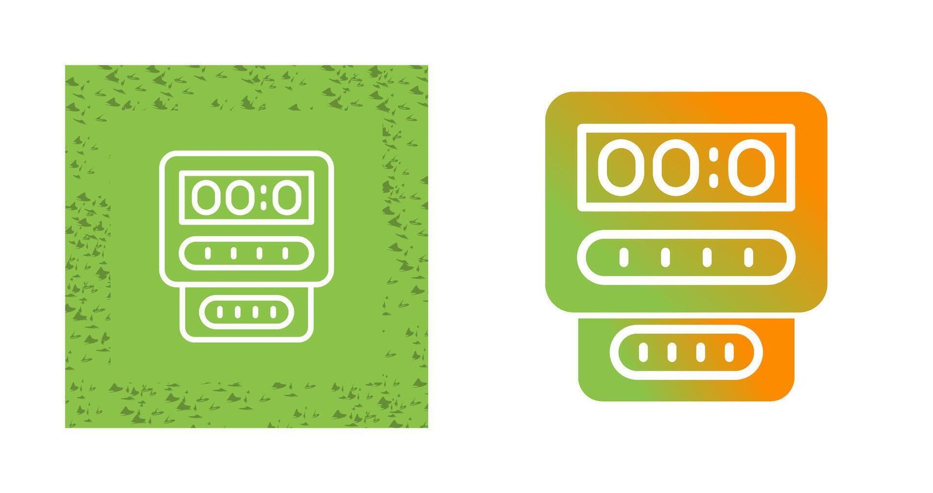 Electric Meter Vector Icon