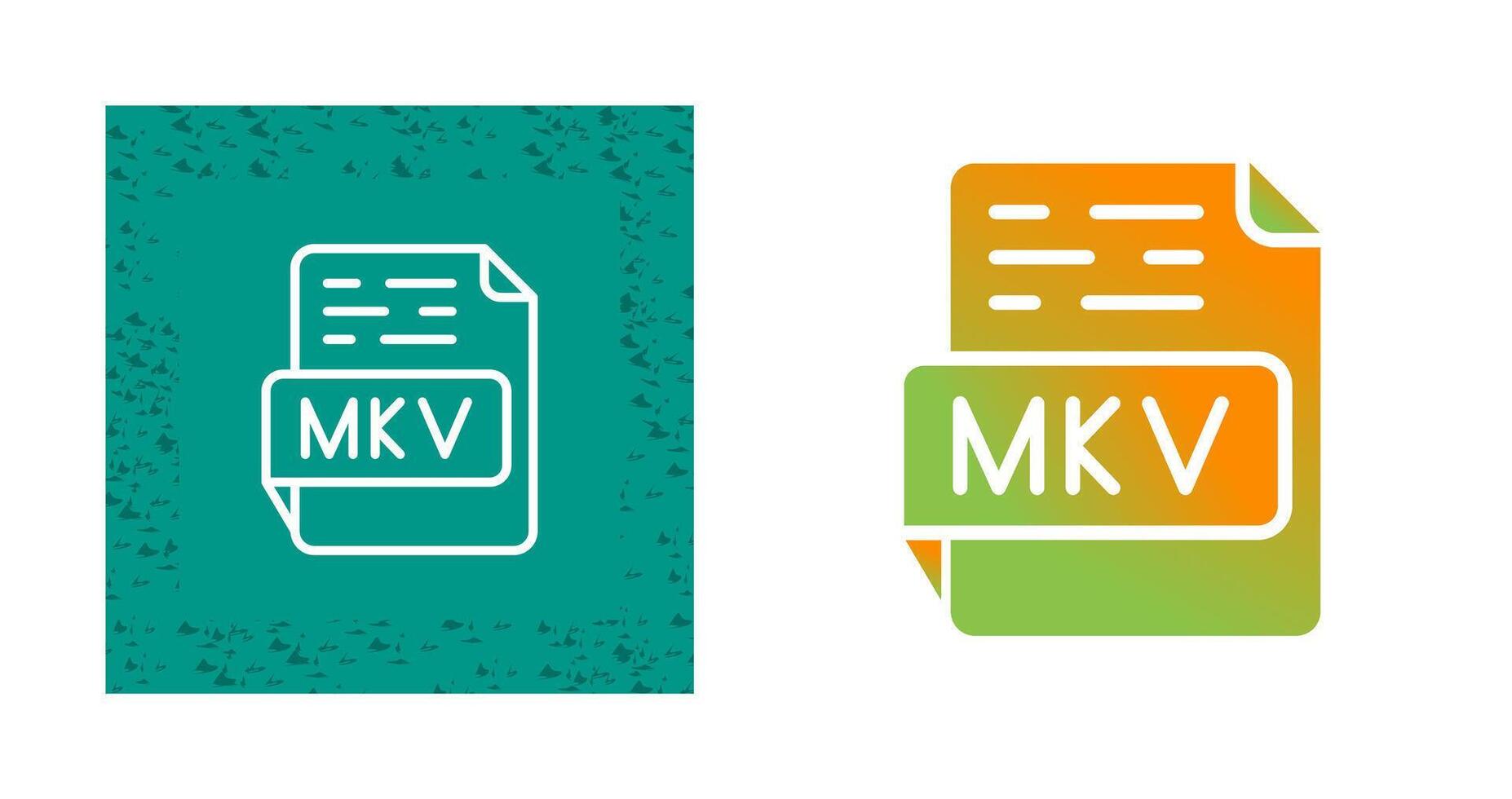 MKV Vector Icon