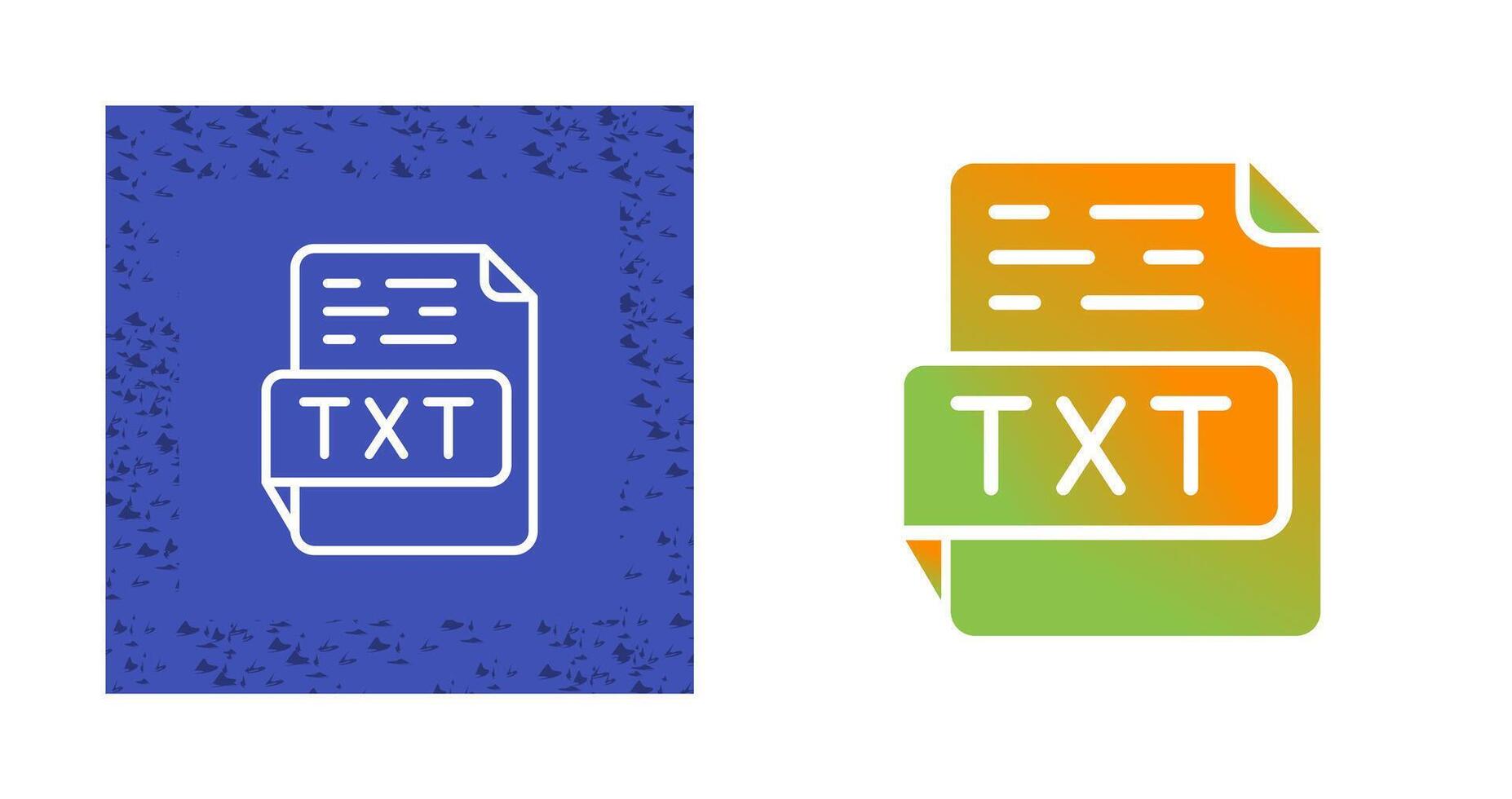 TXT Vector Icon