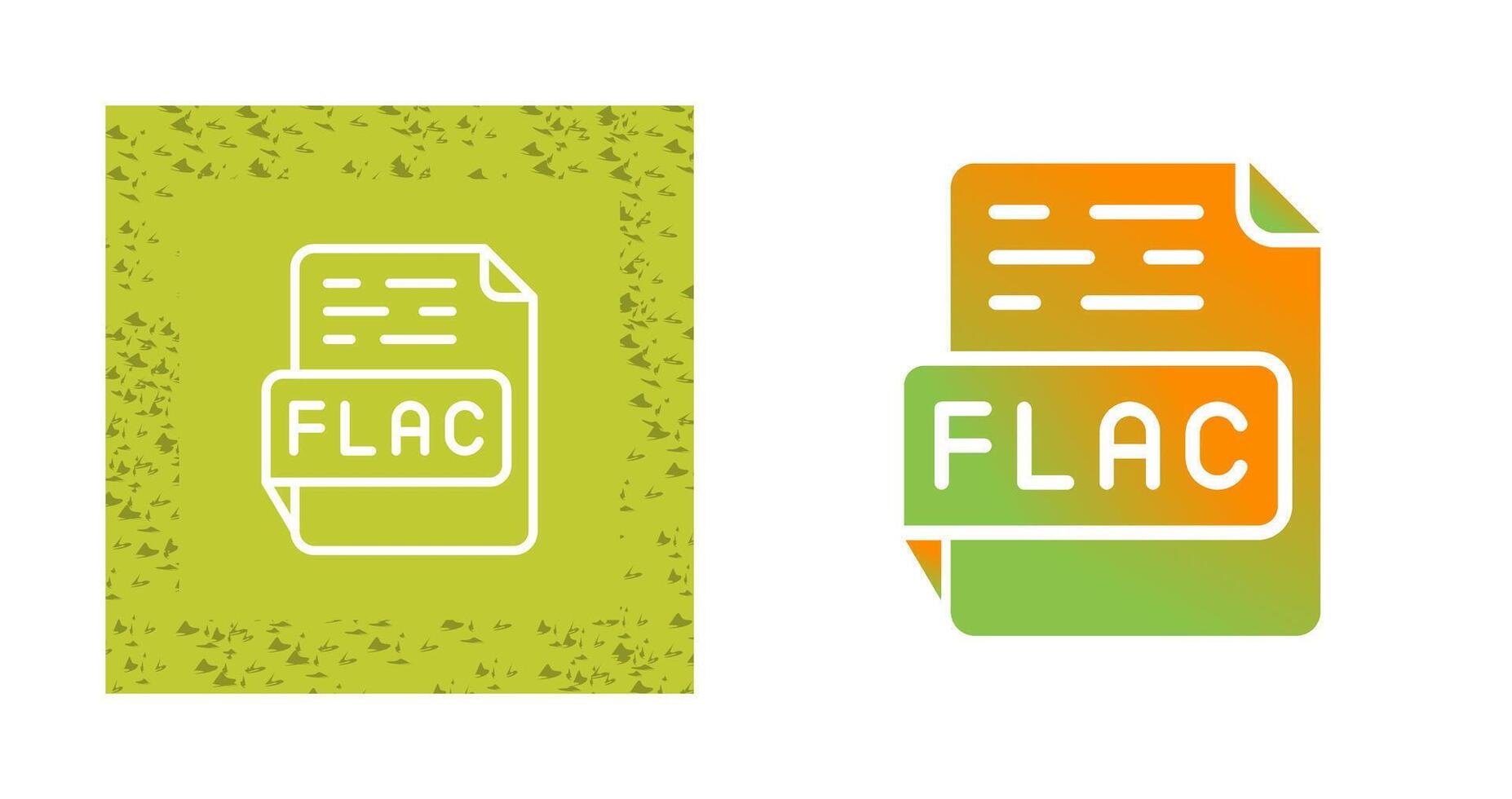 FLAC Vector Icon