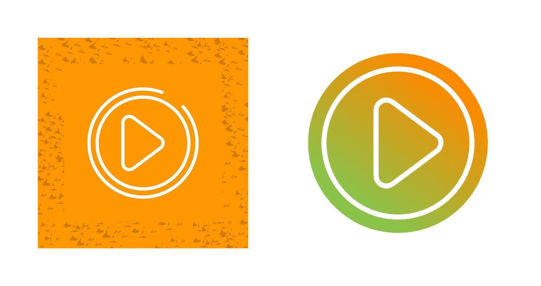 Play Button Vector Icon