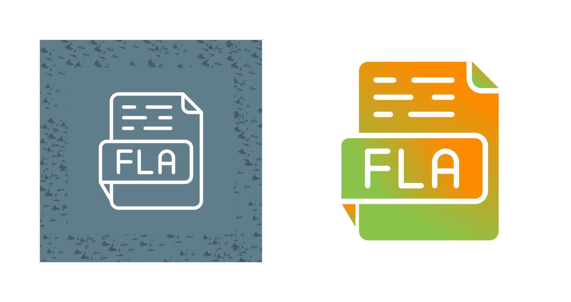 fla vector icono