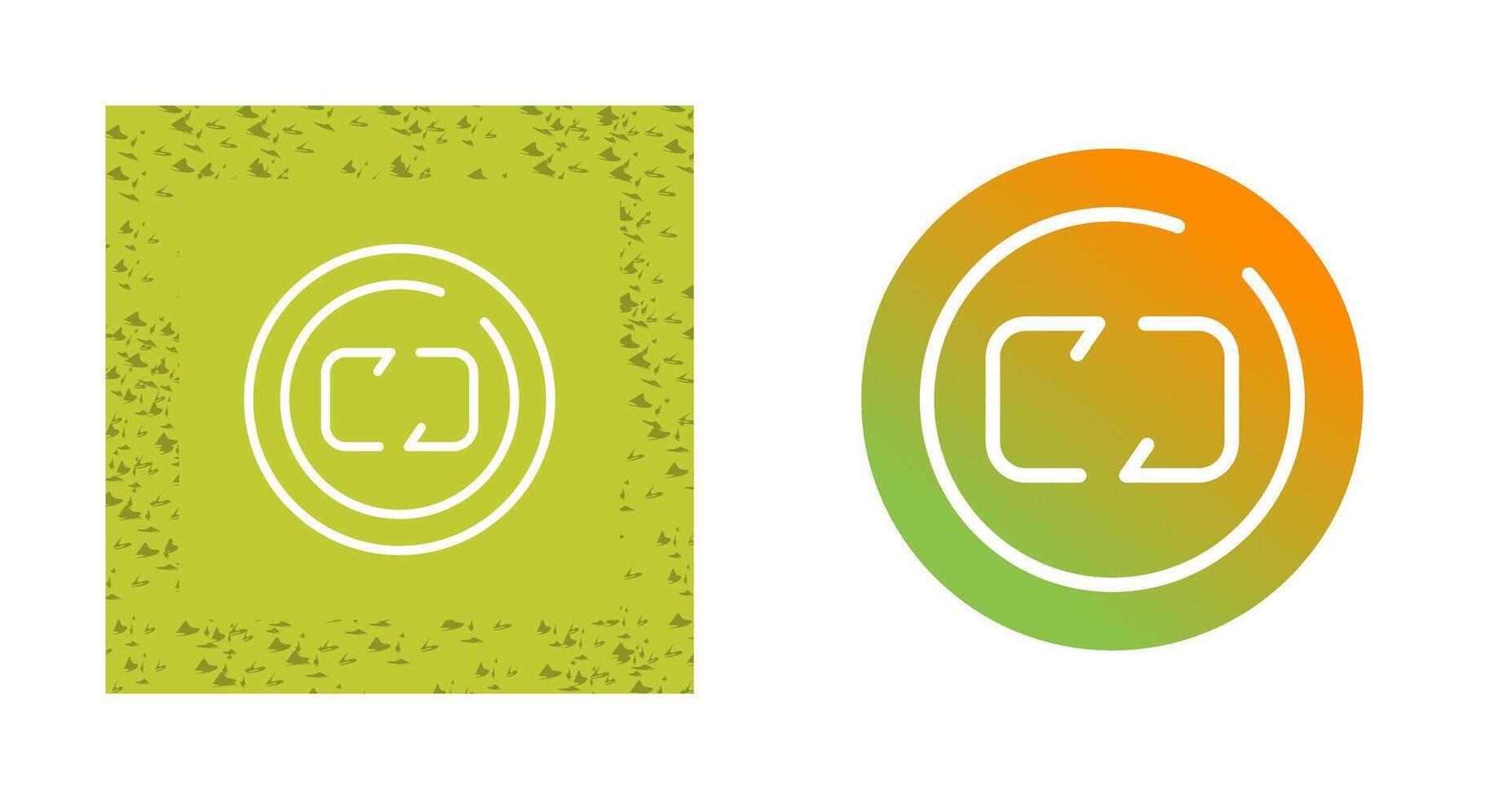Repeat Circle Vector Icon