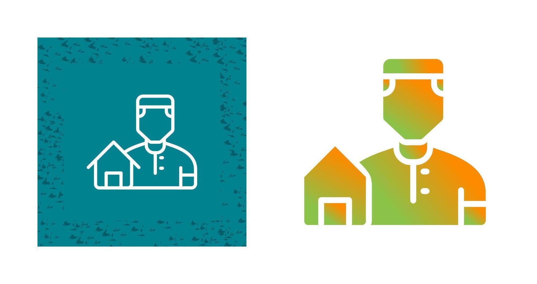 House Owner Vector Icon