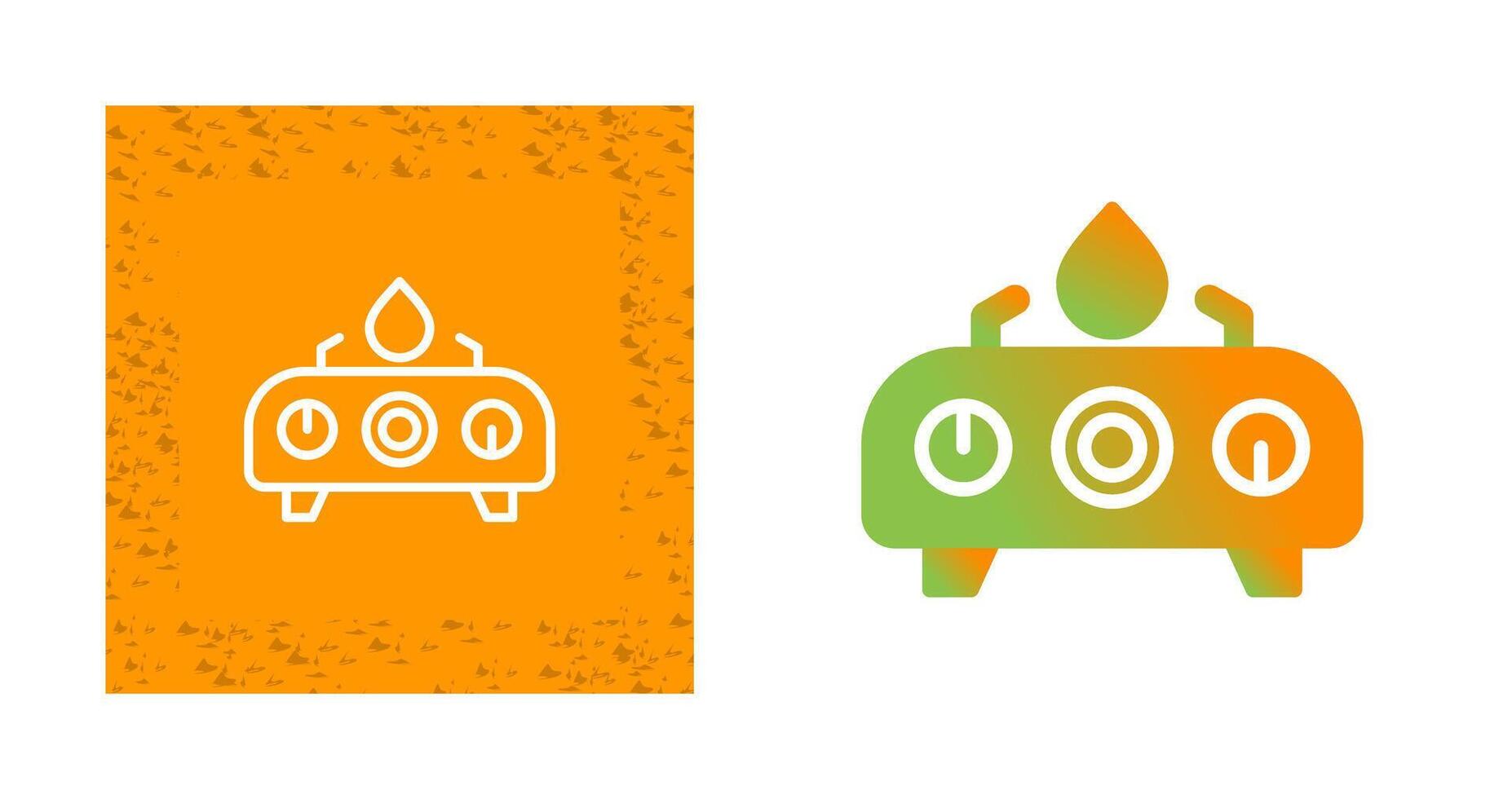 Electric Stove Vector Icon