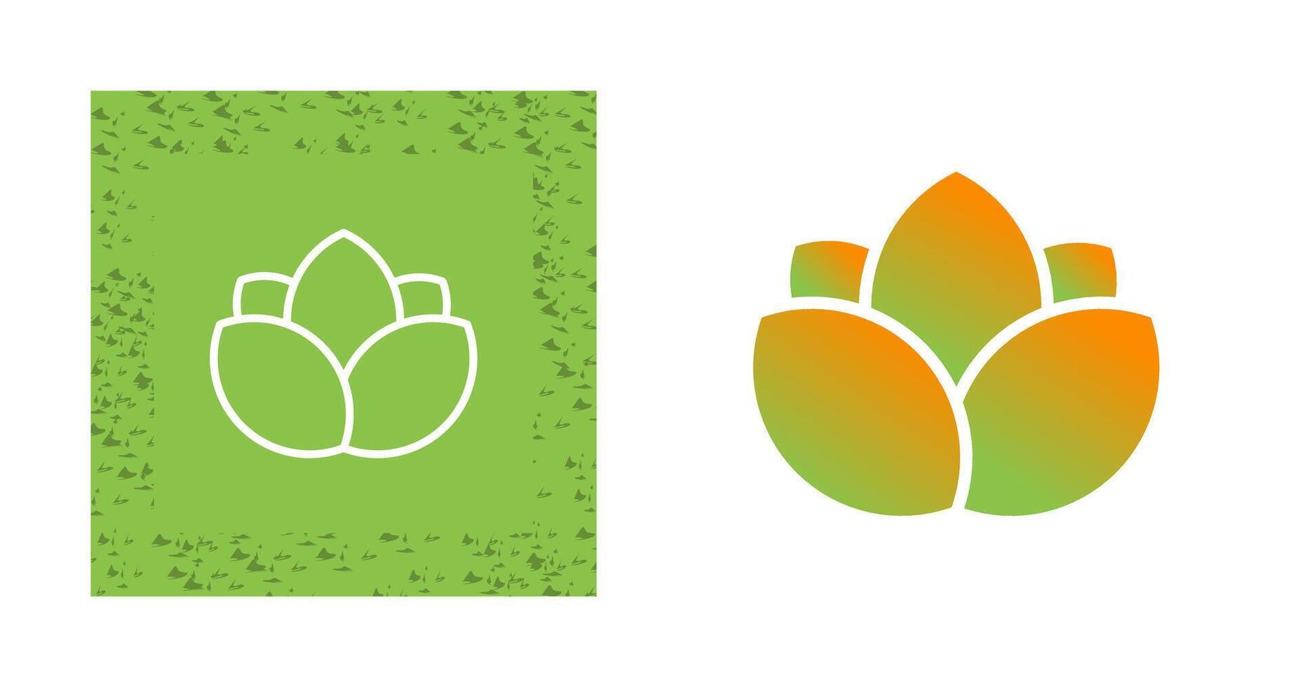 Lotus flower Vector Icon