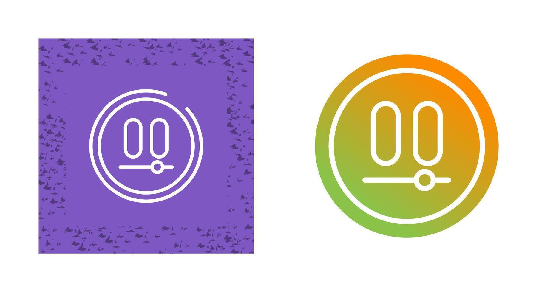 Video Pause Button Vector Icon