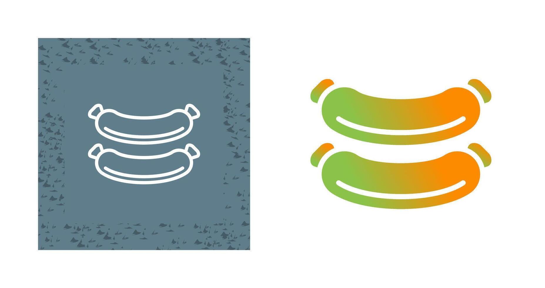 Sausage Vector Icon