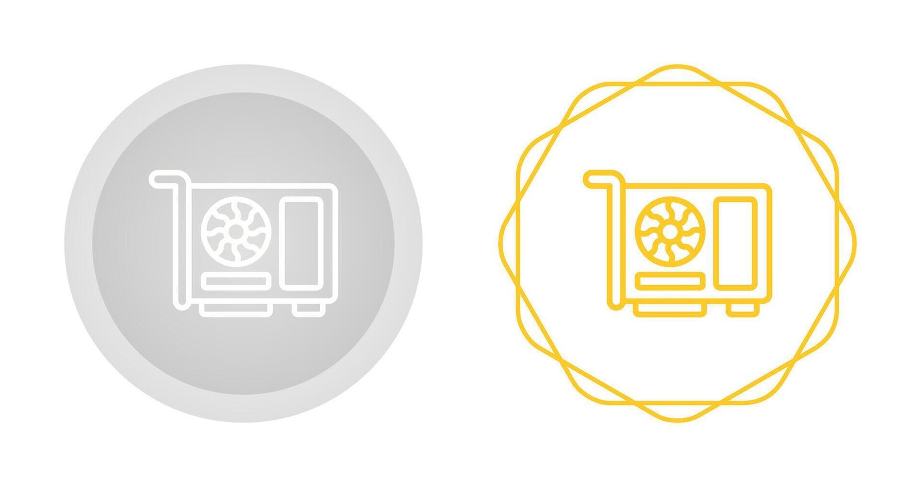 Graphic Card Vector Icon
