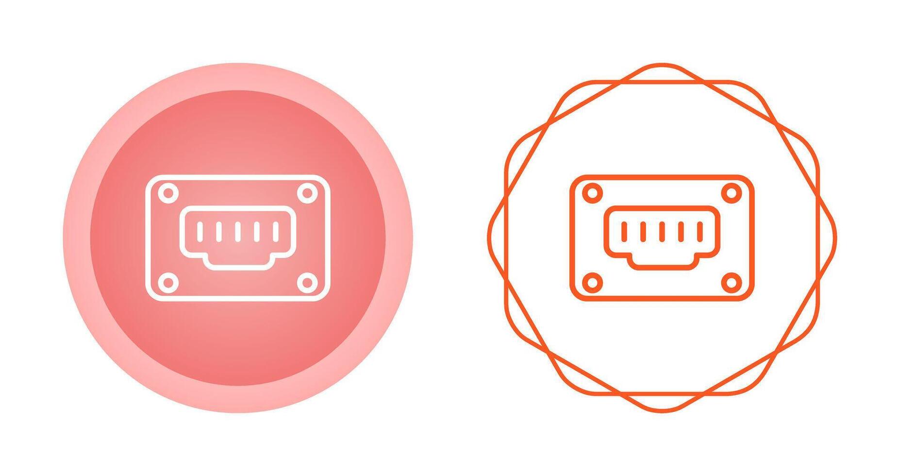 Ethernet Vector Icon