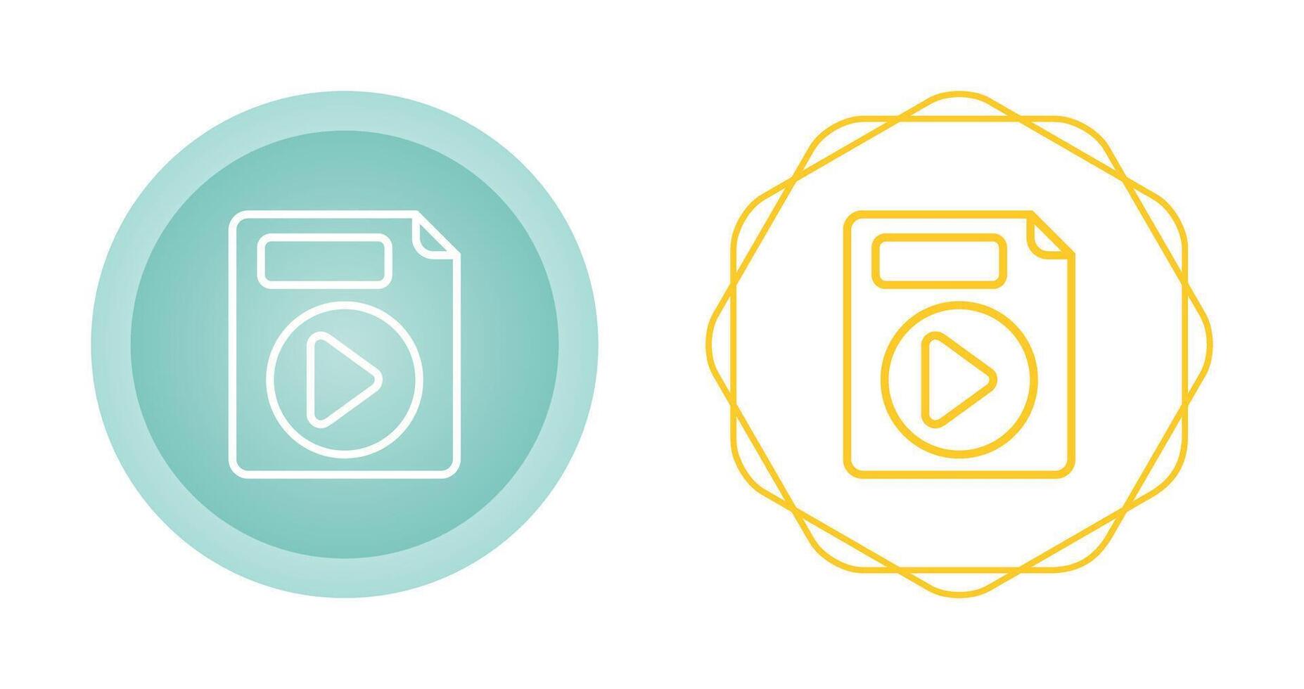 Video File Vector Icon