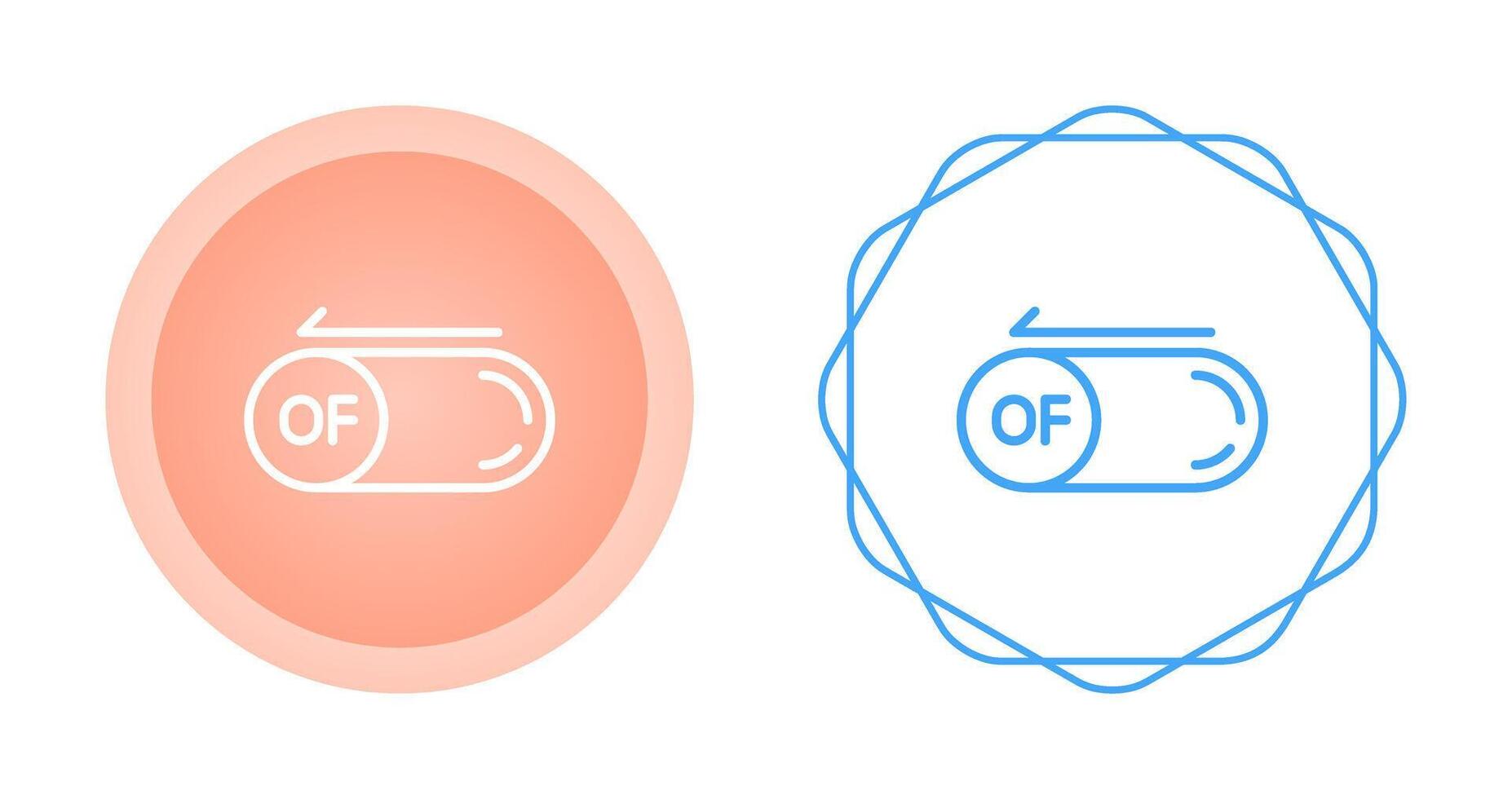 Of Button Vector Icon