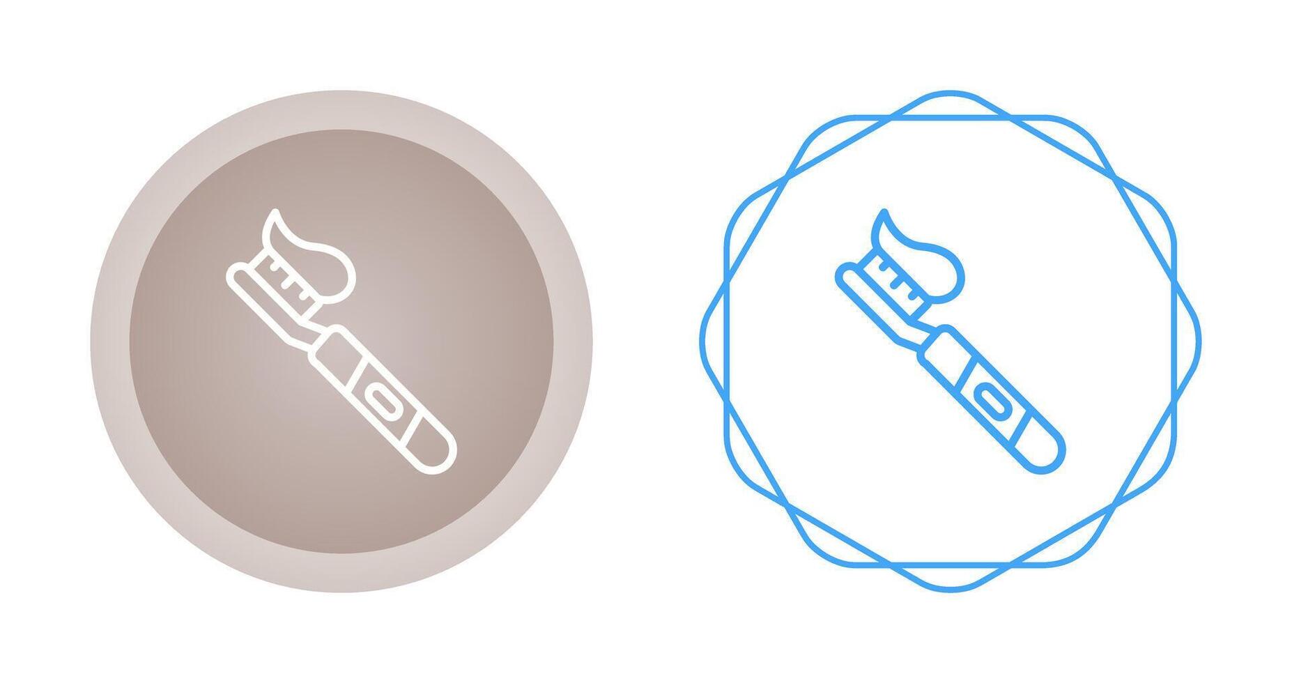 eléctrico cepillo de dientes vector icono